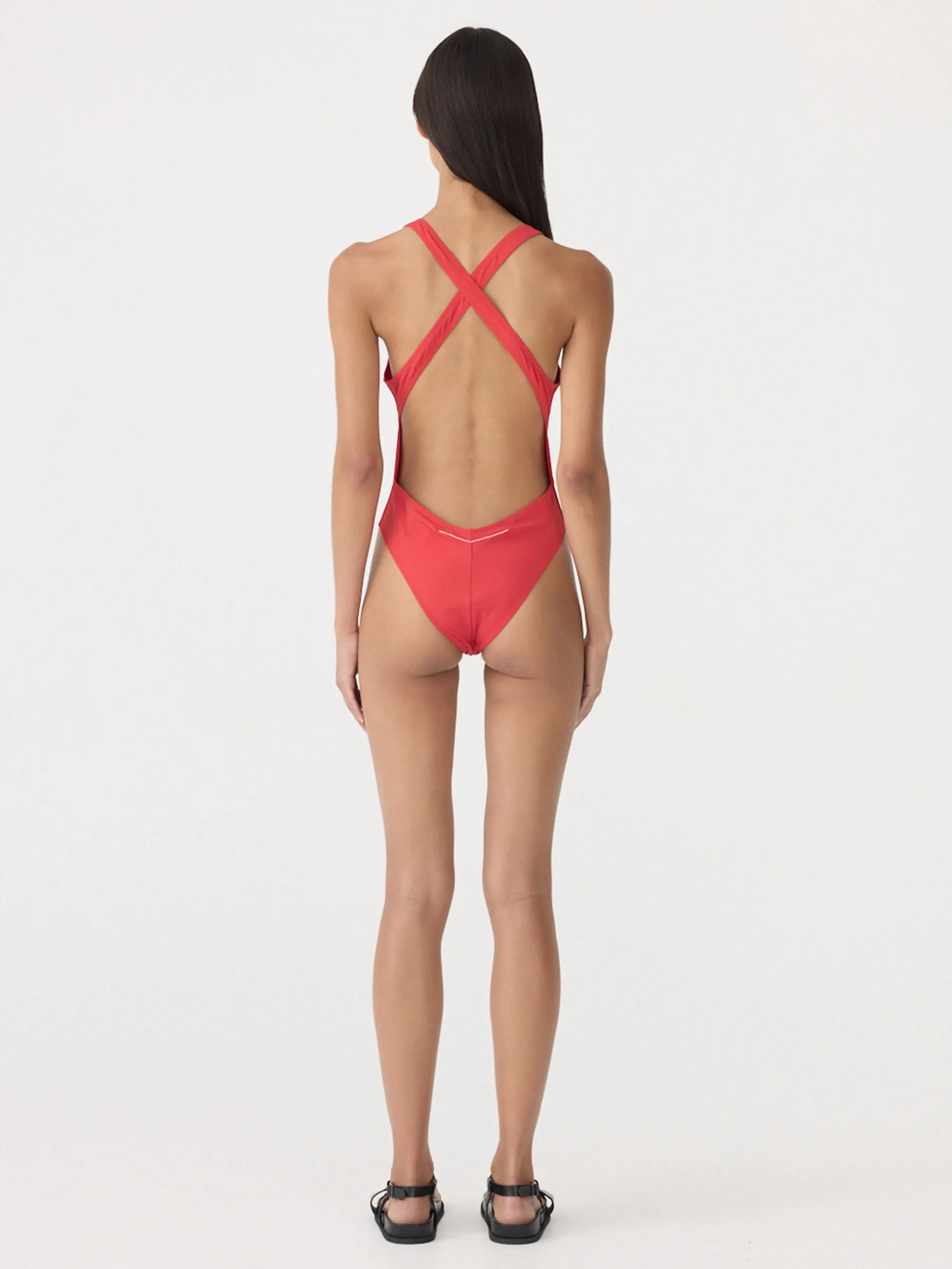 Cross Back One Piece sold by Bassike product image thumbnail 4