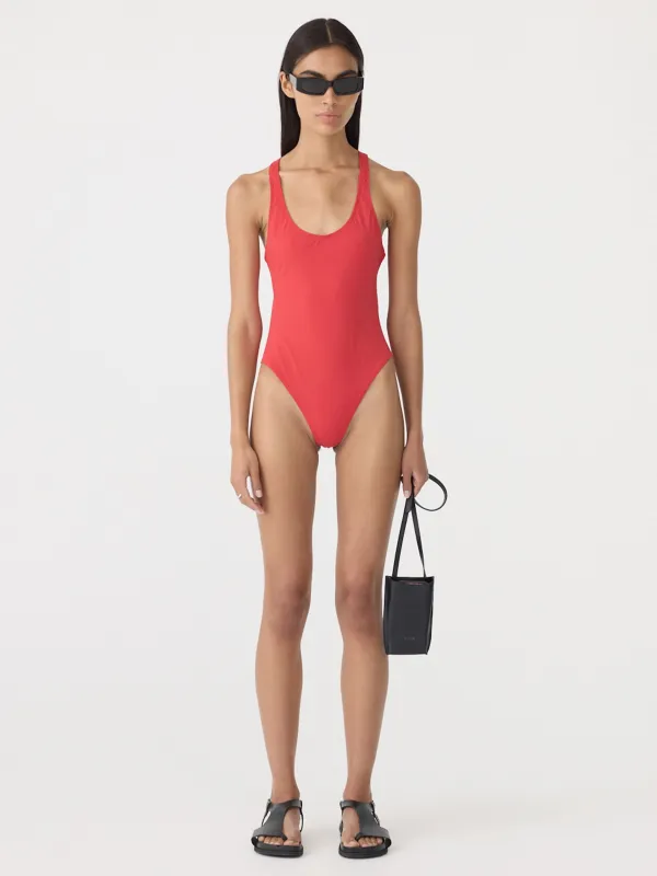 Cross Back One Piece sold by Bassike