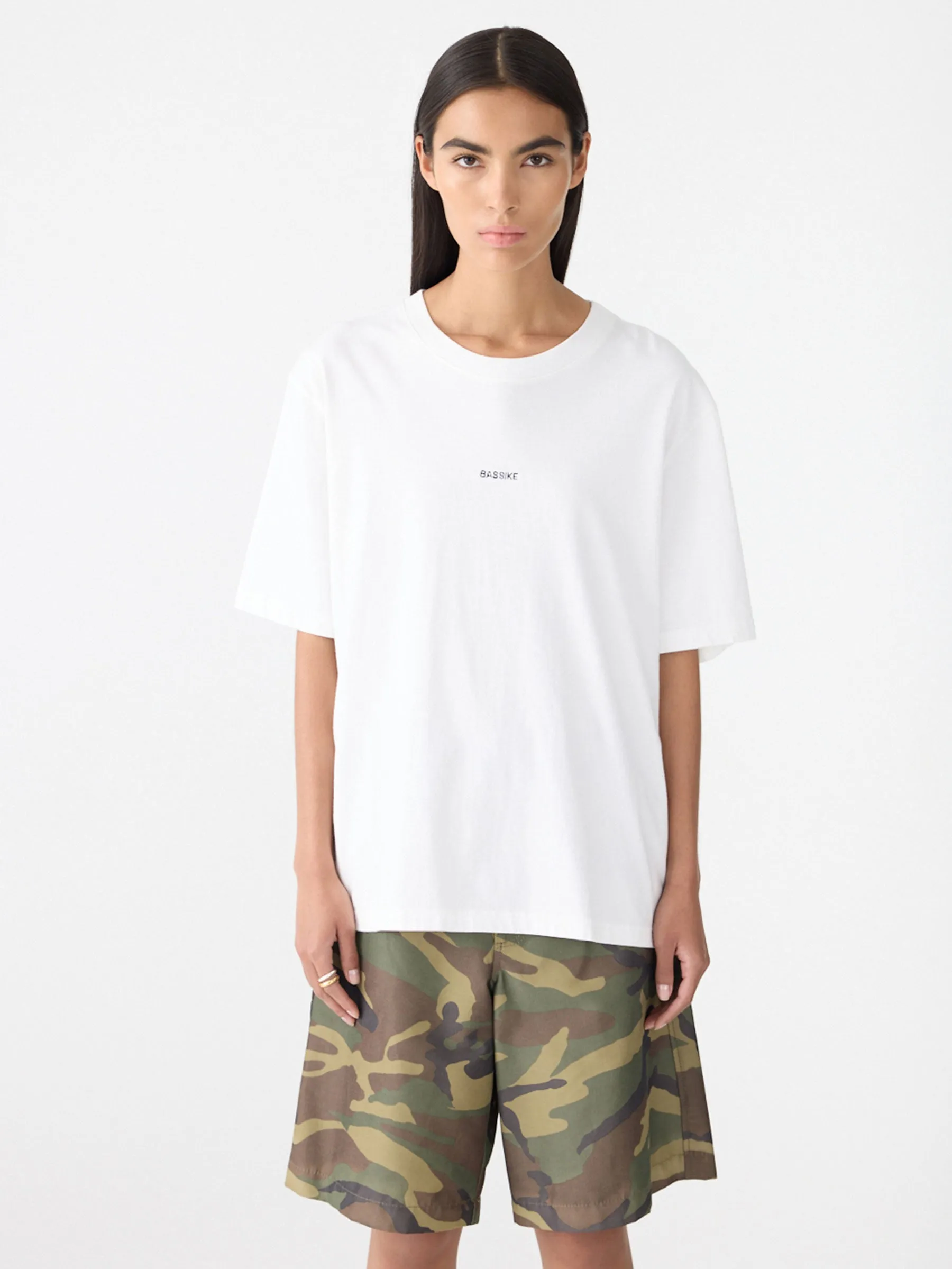 Universal Embroidered T-Shirt sold by Bassike product image thumbnail 3