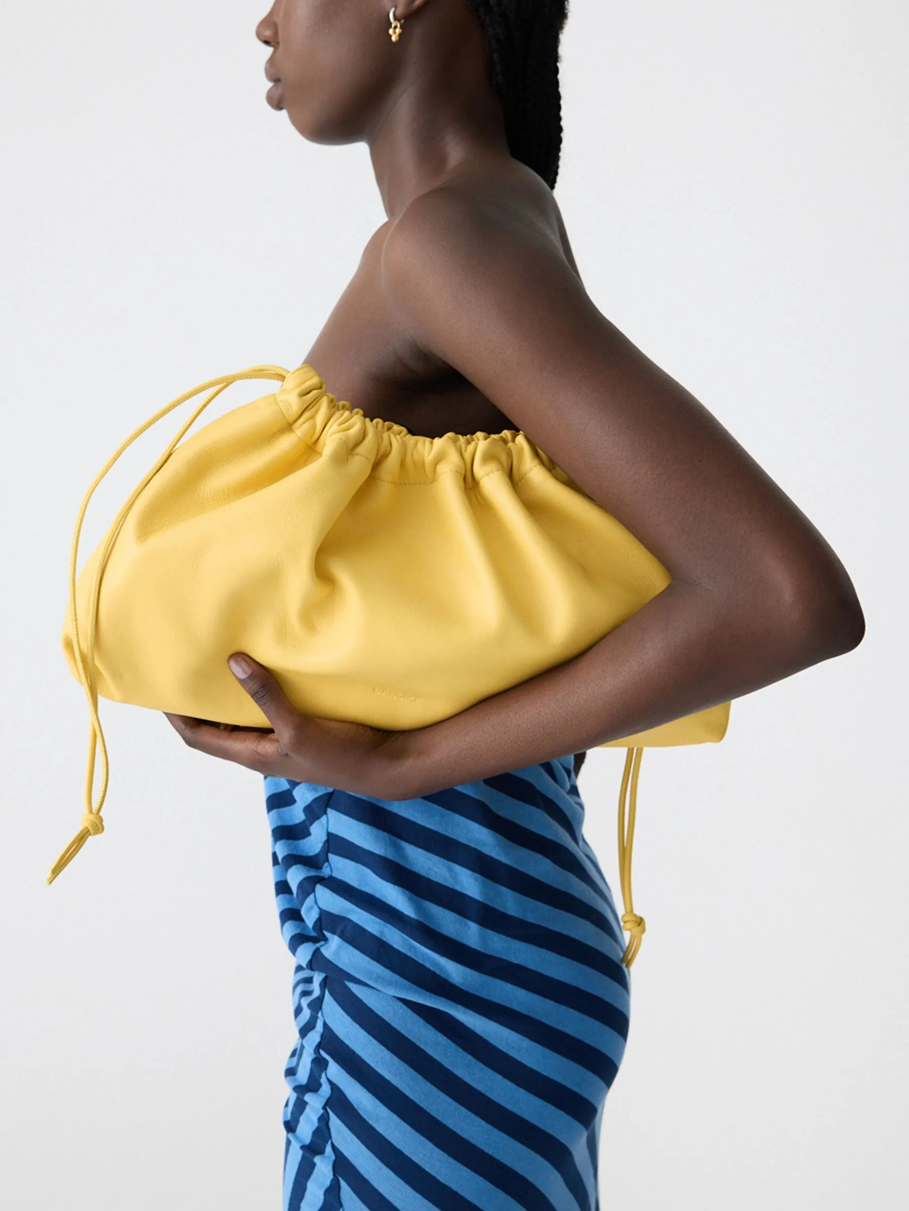 Large Leather Pouch sold by Bassike product image thumbnail 3