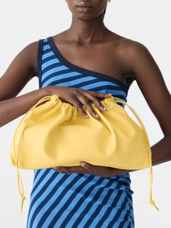 Large Leather Pouch sold by Bassike