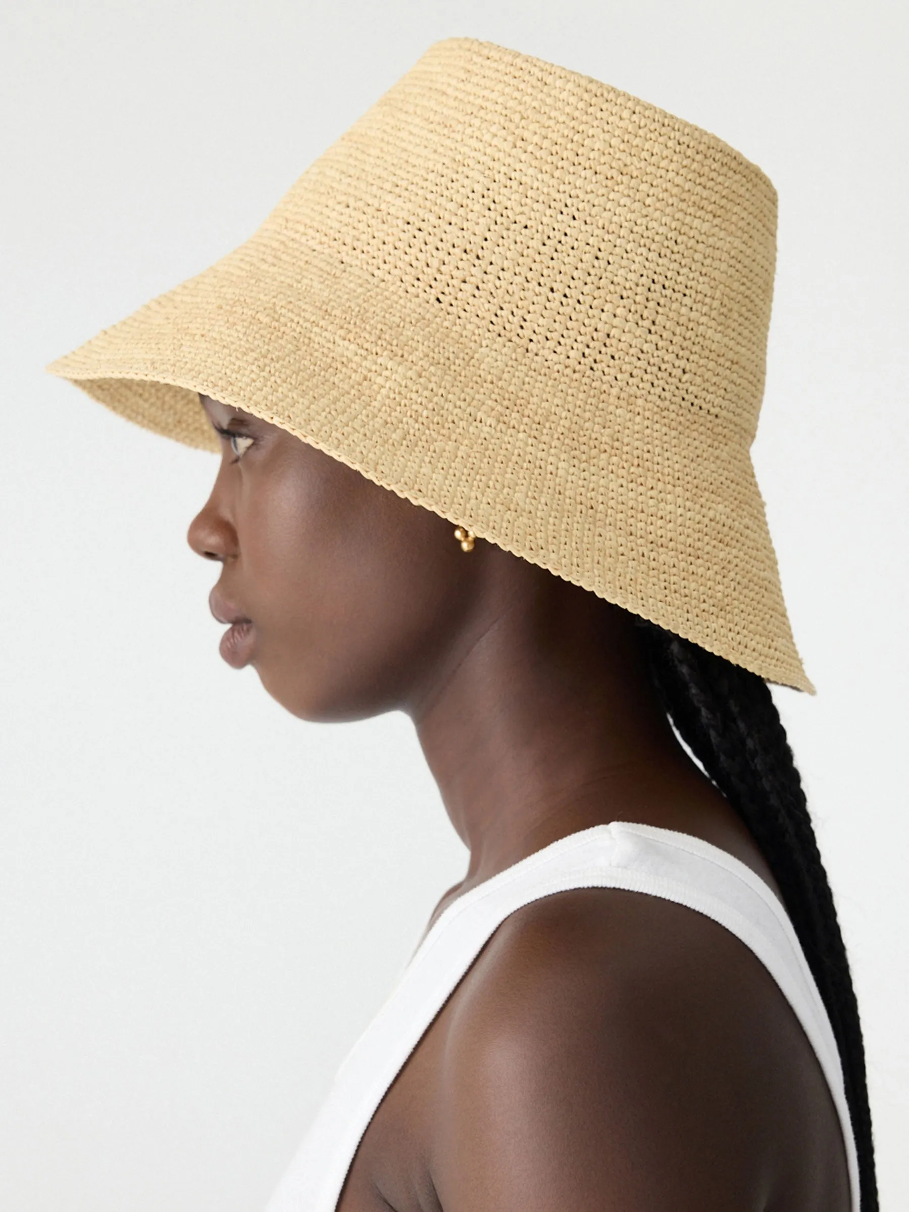 Janessa Leoné Felix Hat sold by Bassike product image thumbnail 4