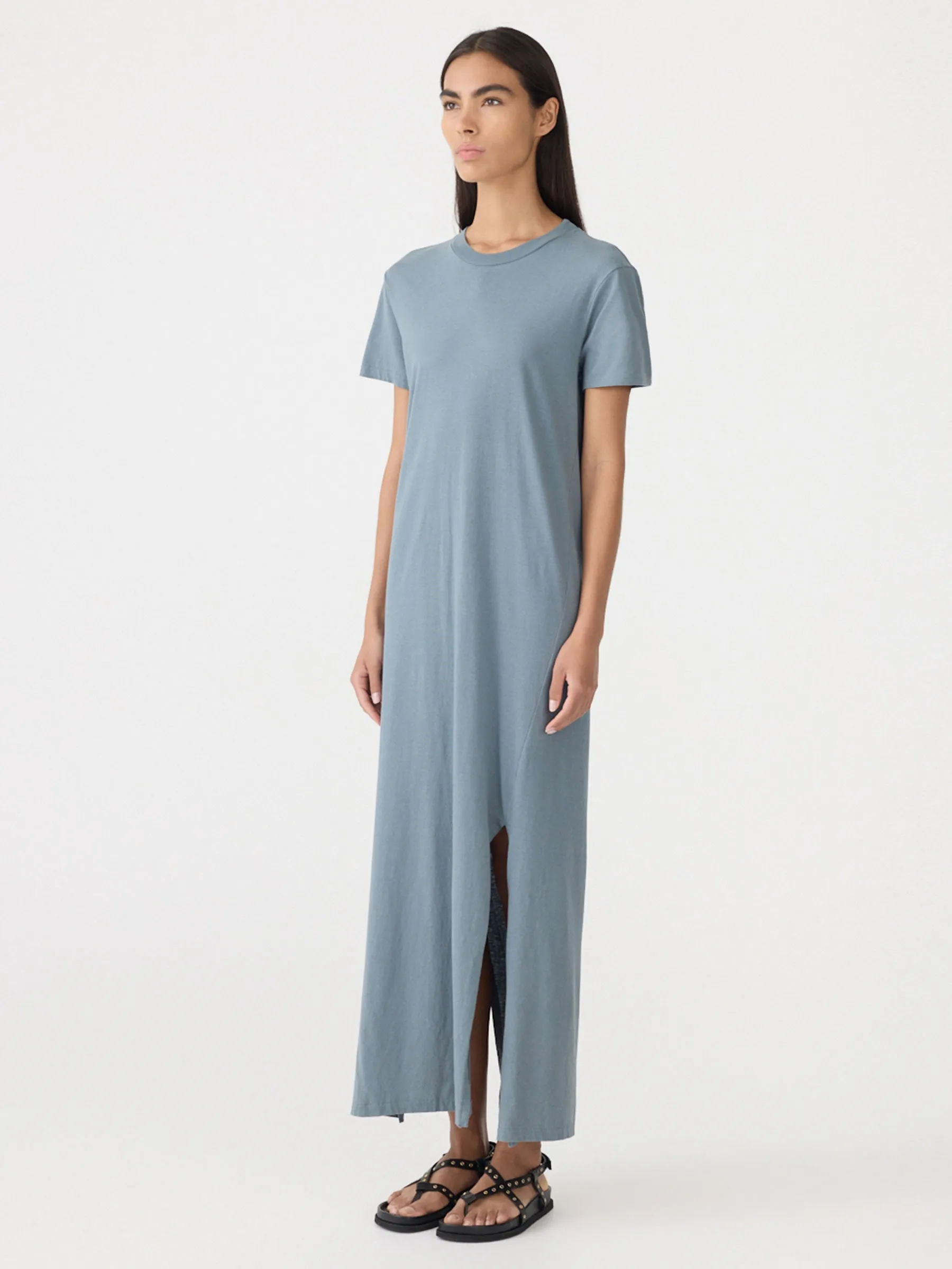 Longerline T-Shirt Dress sold by Bassike product image thumbnail 2
