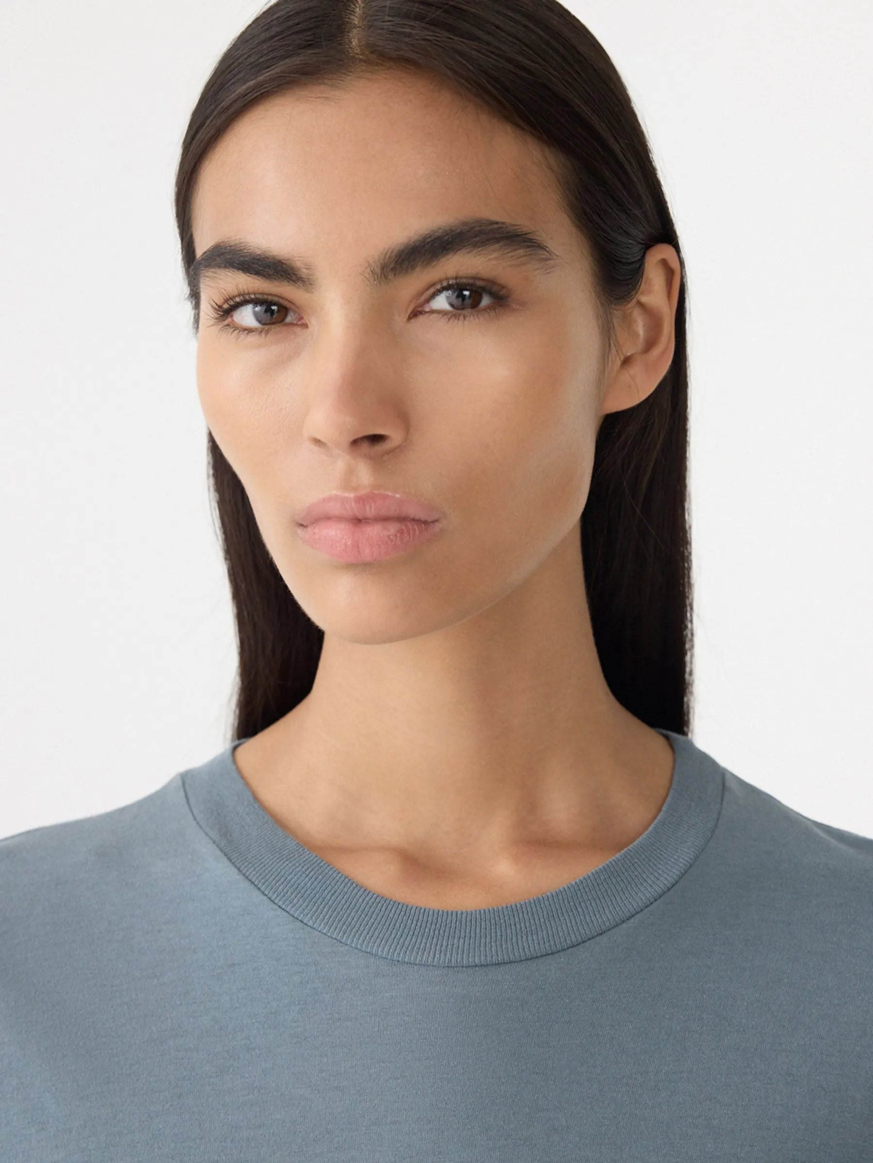 Longerline T-Shirt Dress sold by Bassike product image thumbnail 3