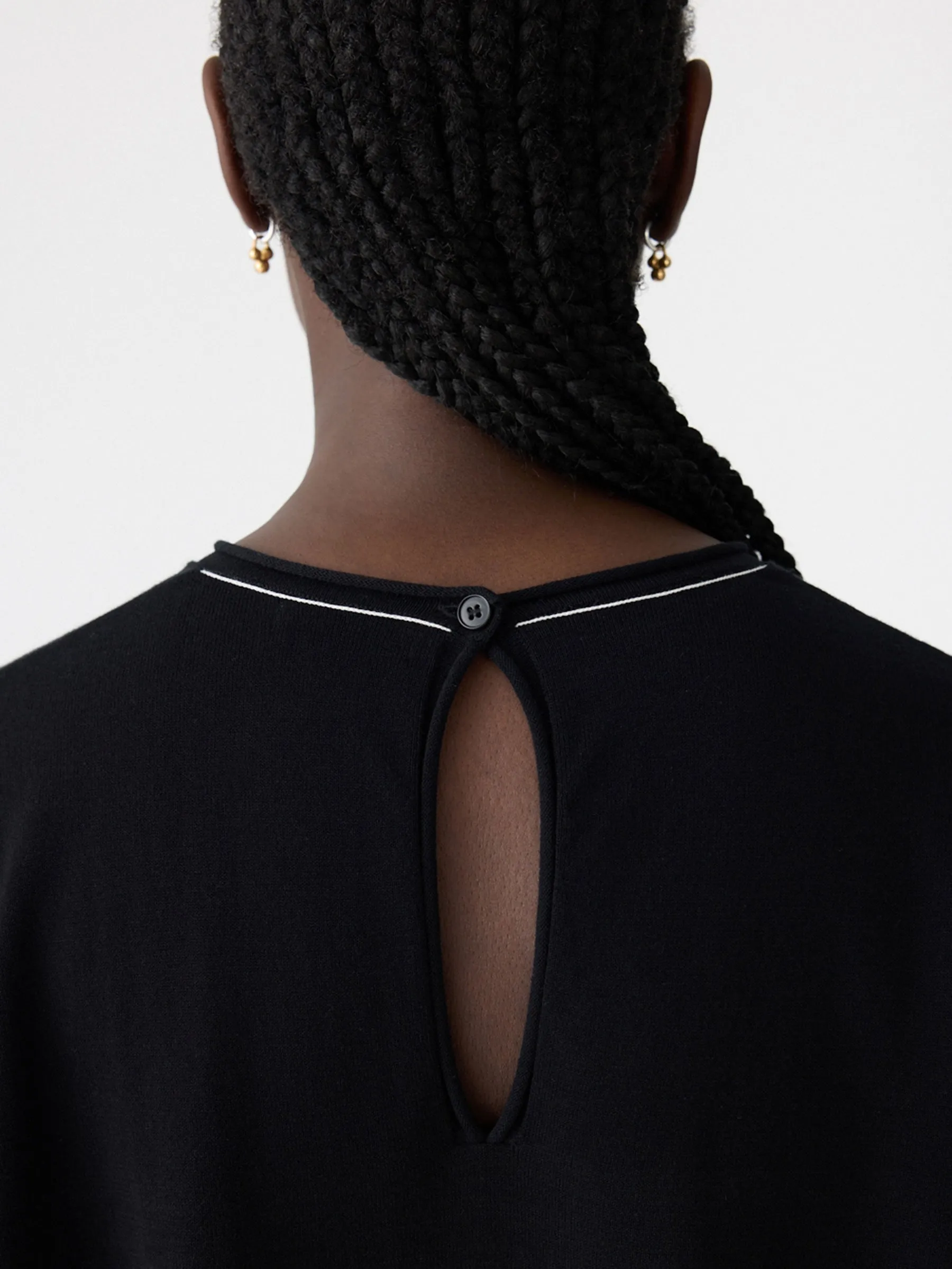 Mercerised Cotton Boxy Knit sold by Bassike product image thumbnail 4