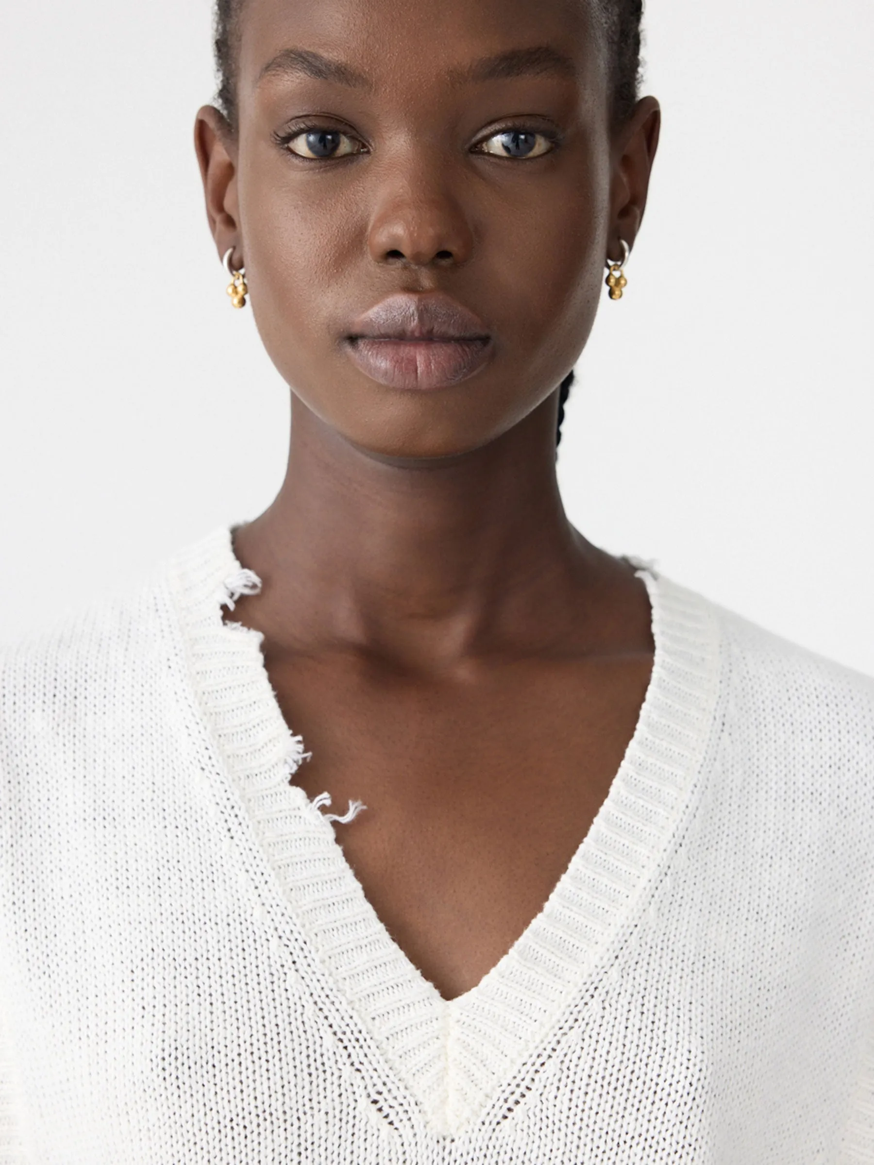 Cotton Linen Distressed Vest sold by Bassike product image thumbnail 3