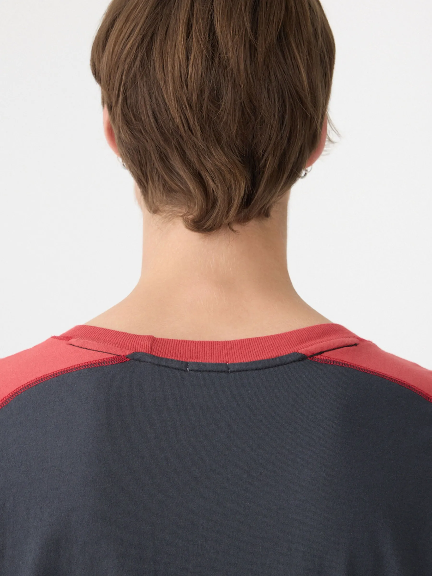 Slouch Fit Wavy T-Shirt sold by Bassike product image thumbnail 4