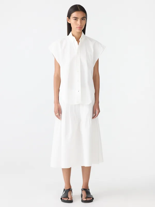 Crushed Cotton Summer Shirt sold by Bassike