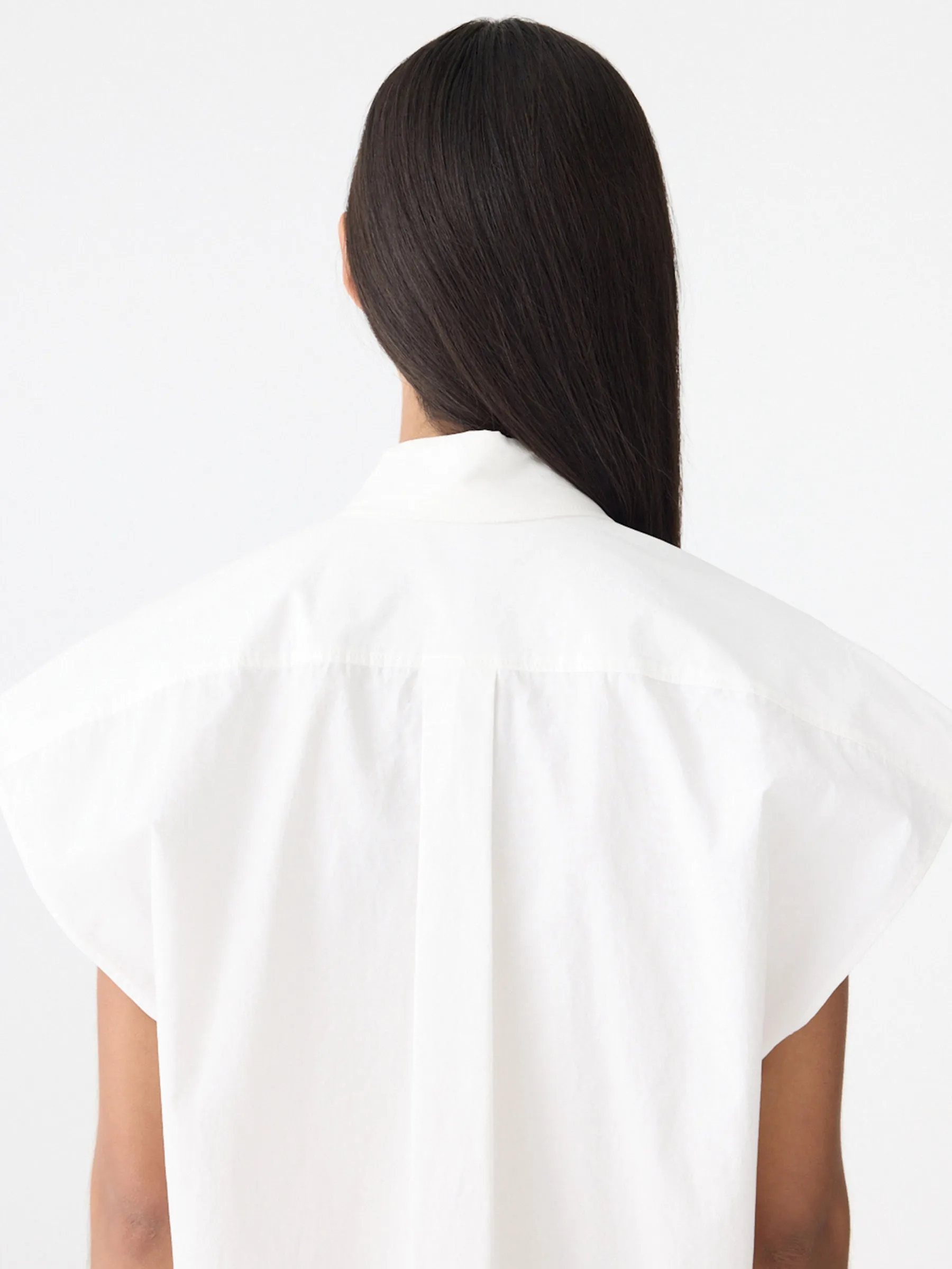 Crushed Cotton Summer Shirt sold by Bassike product image thumbnail 5