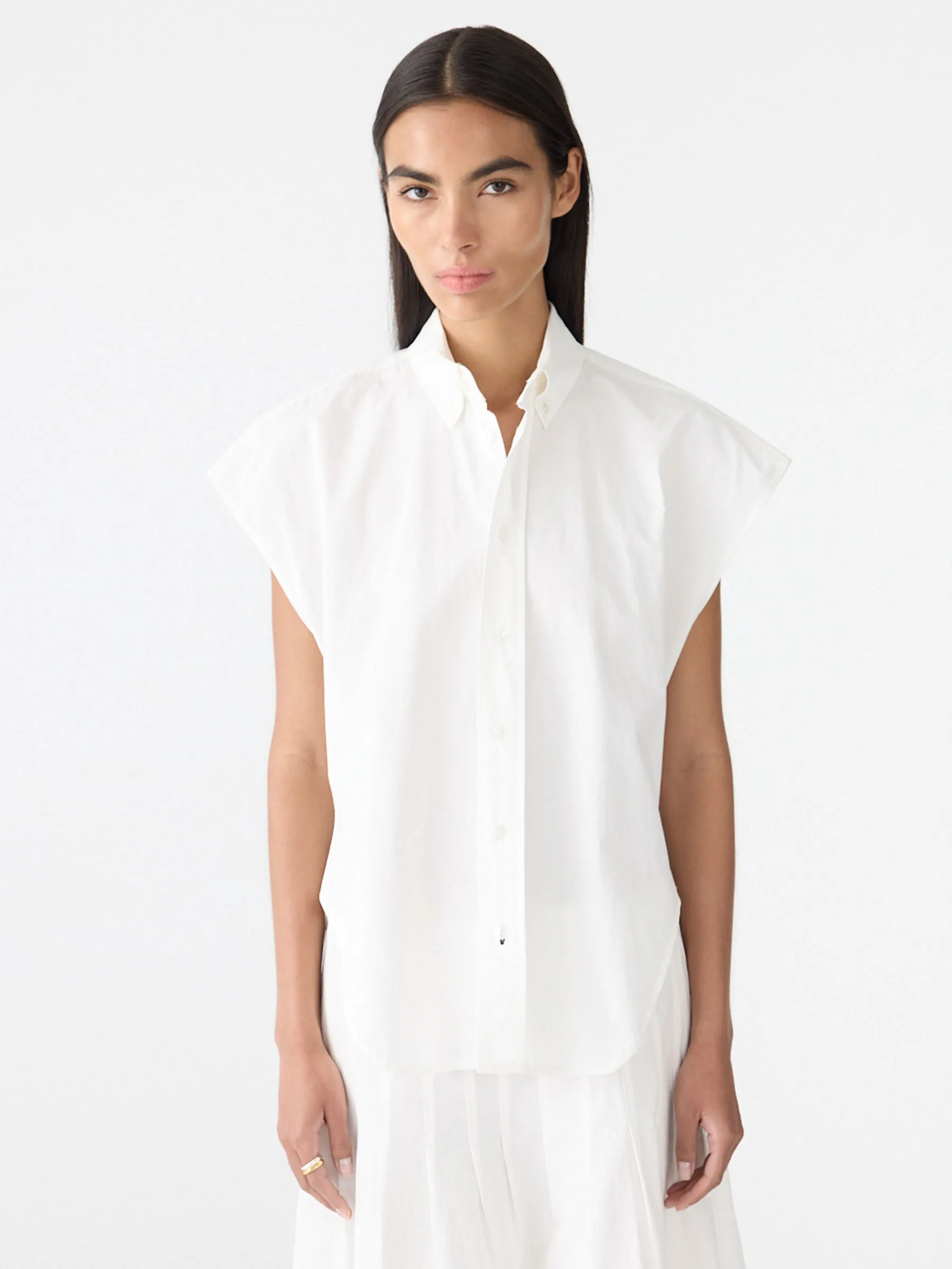 Crushed Cotton Summer Shirt sold by Bassike product image thumbnail 2