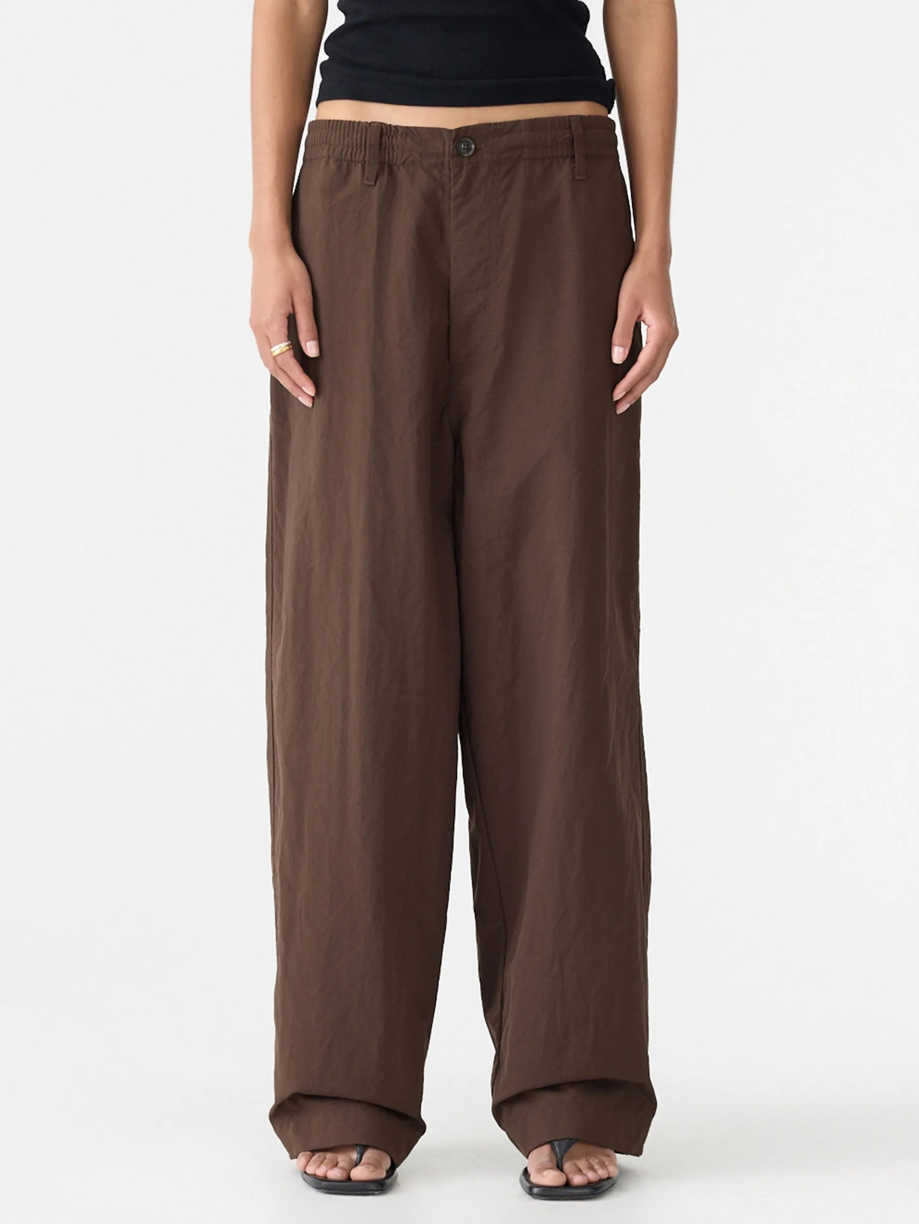 Universal Nylon Pull On Pant sold by Bassike product image thumbnail 4