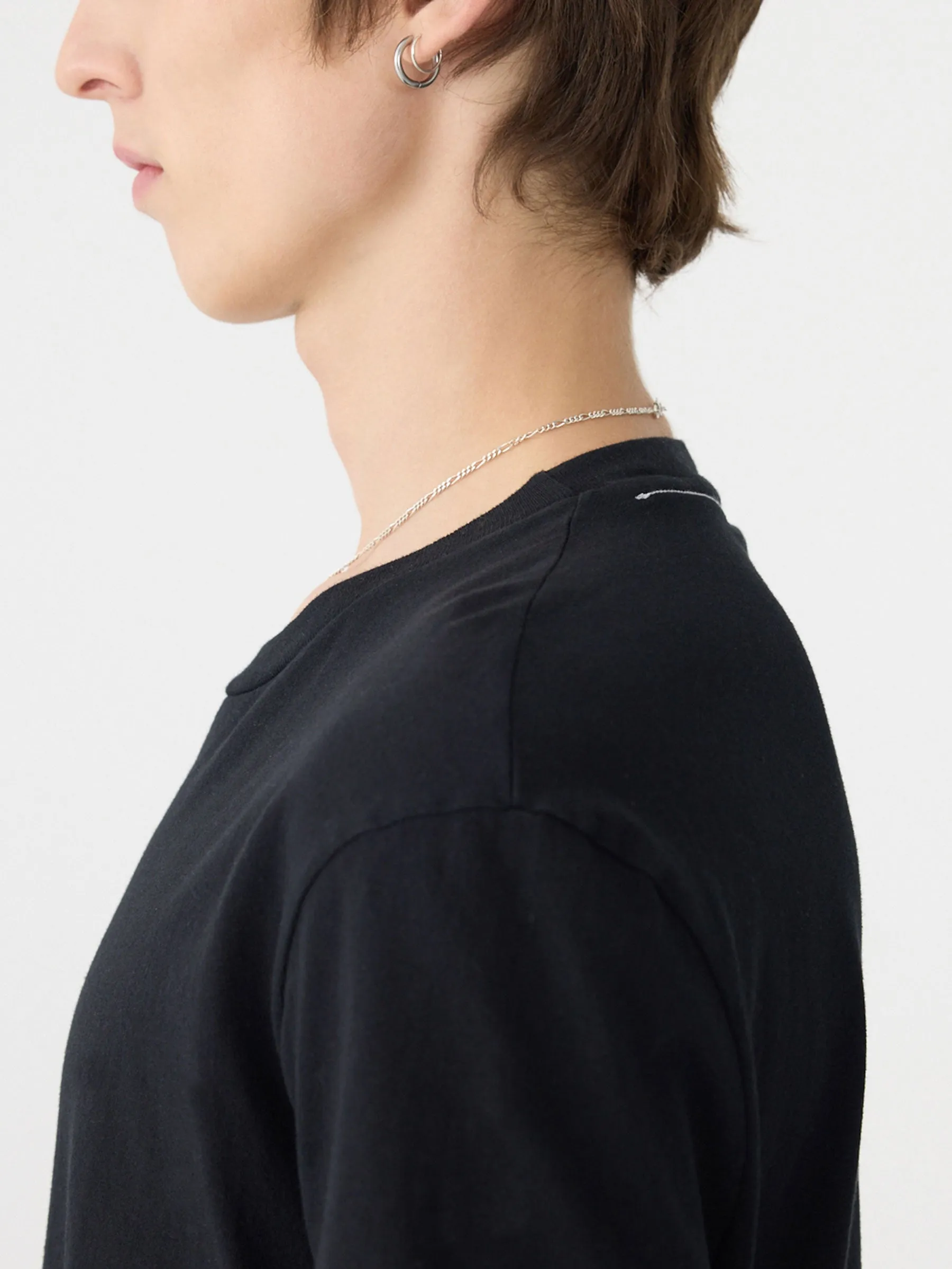 Fitted T-Shirt sold by Bassike product image thumbnail 4