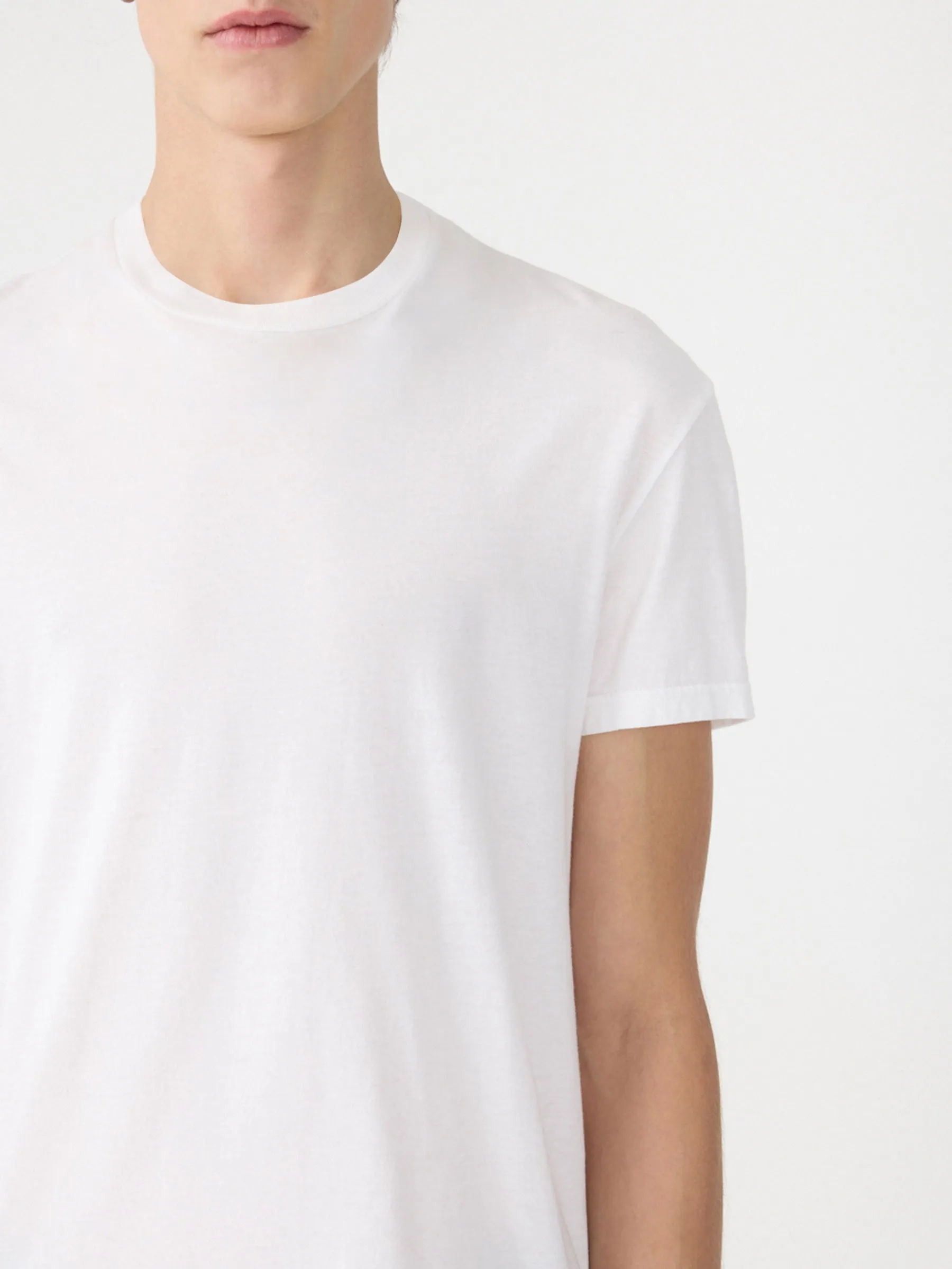 Fitted T-Shirt sold by Bassike product image thumbnail 3