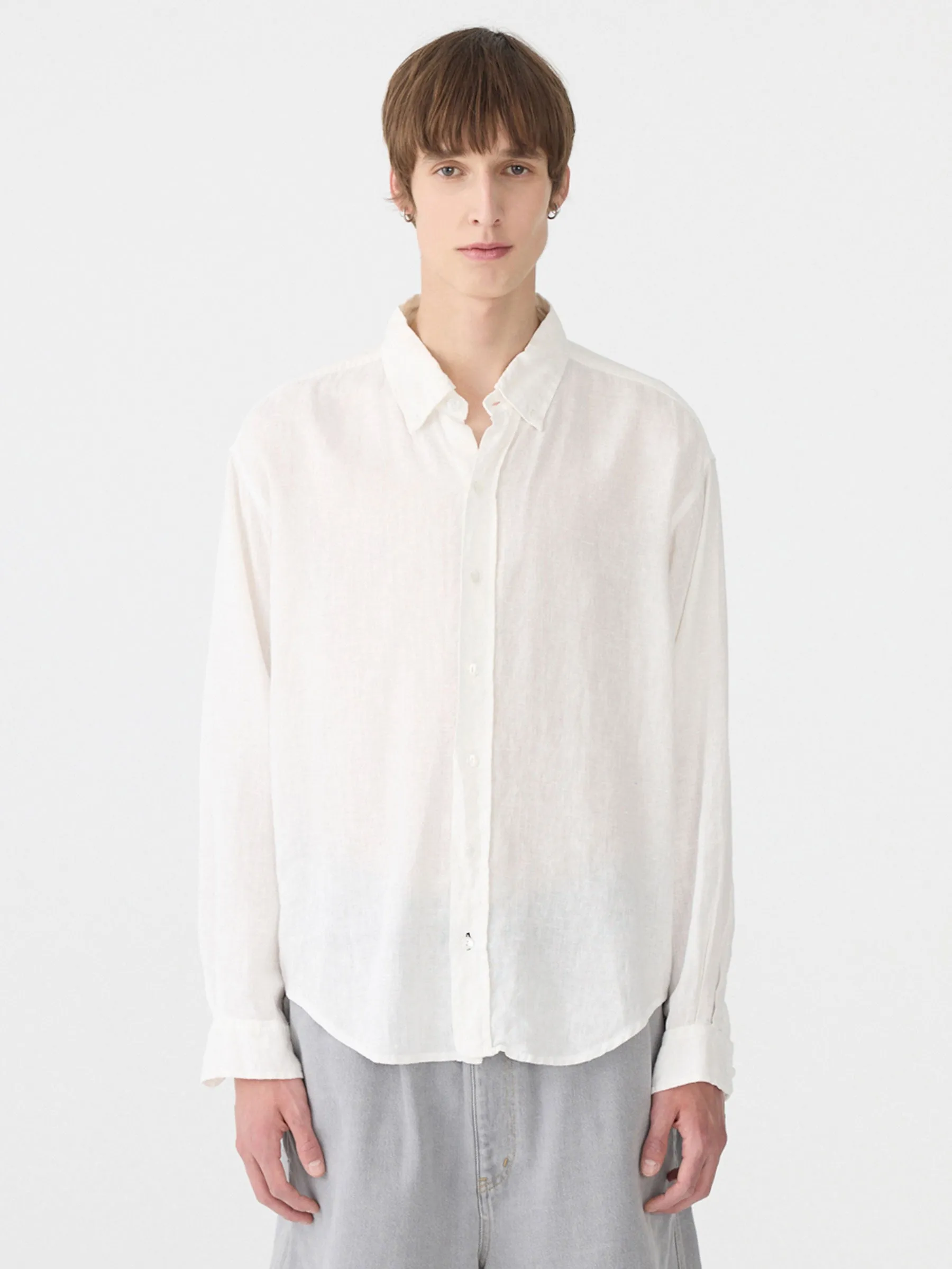 Universal Linen Shirt sold by Bassike product image thumbnail 3