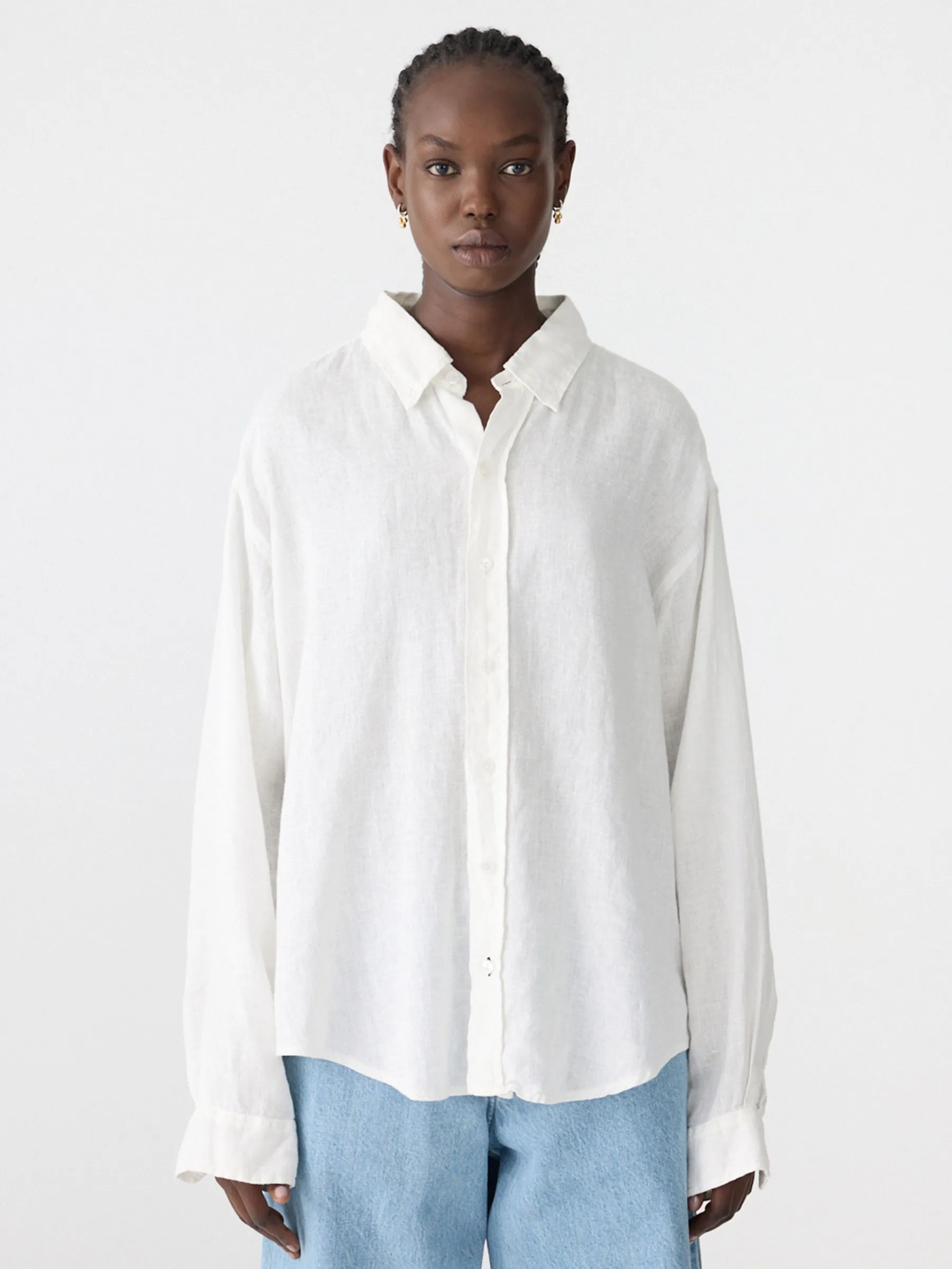 Universal Linen Shirt sold by Bassike product image thumbnail 4