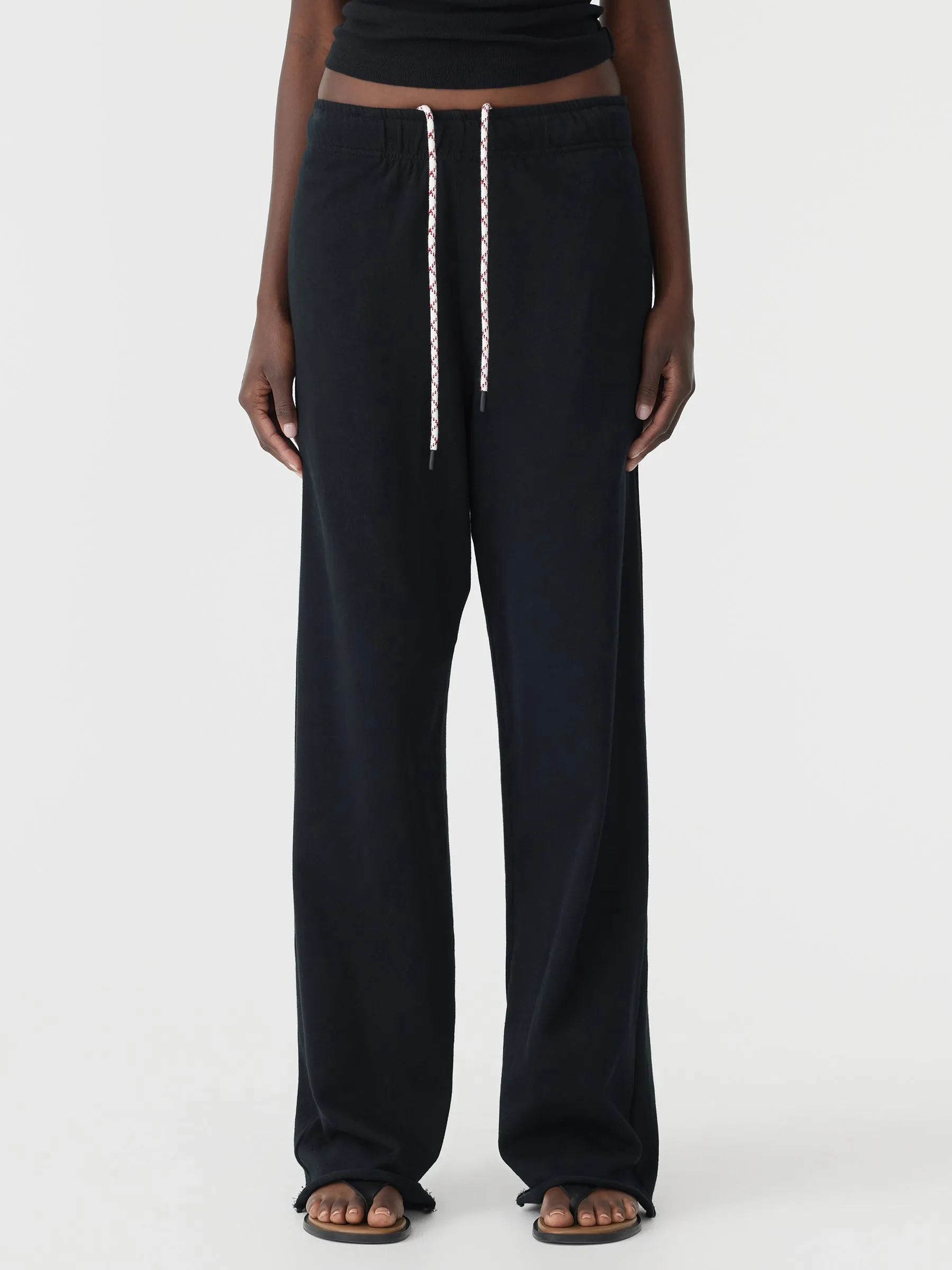 Wide Leg French Terry Pant sold by Bassike product image thumbnail 2