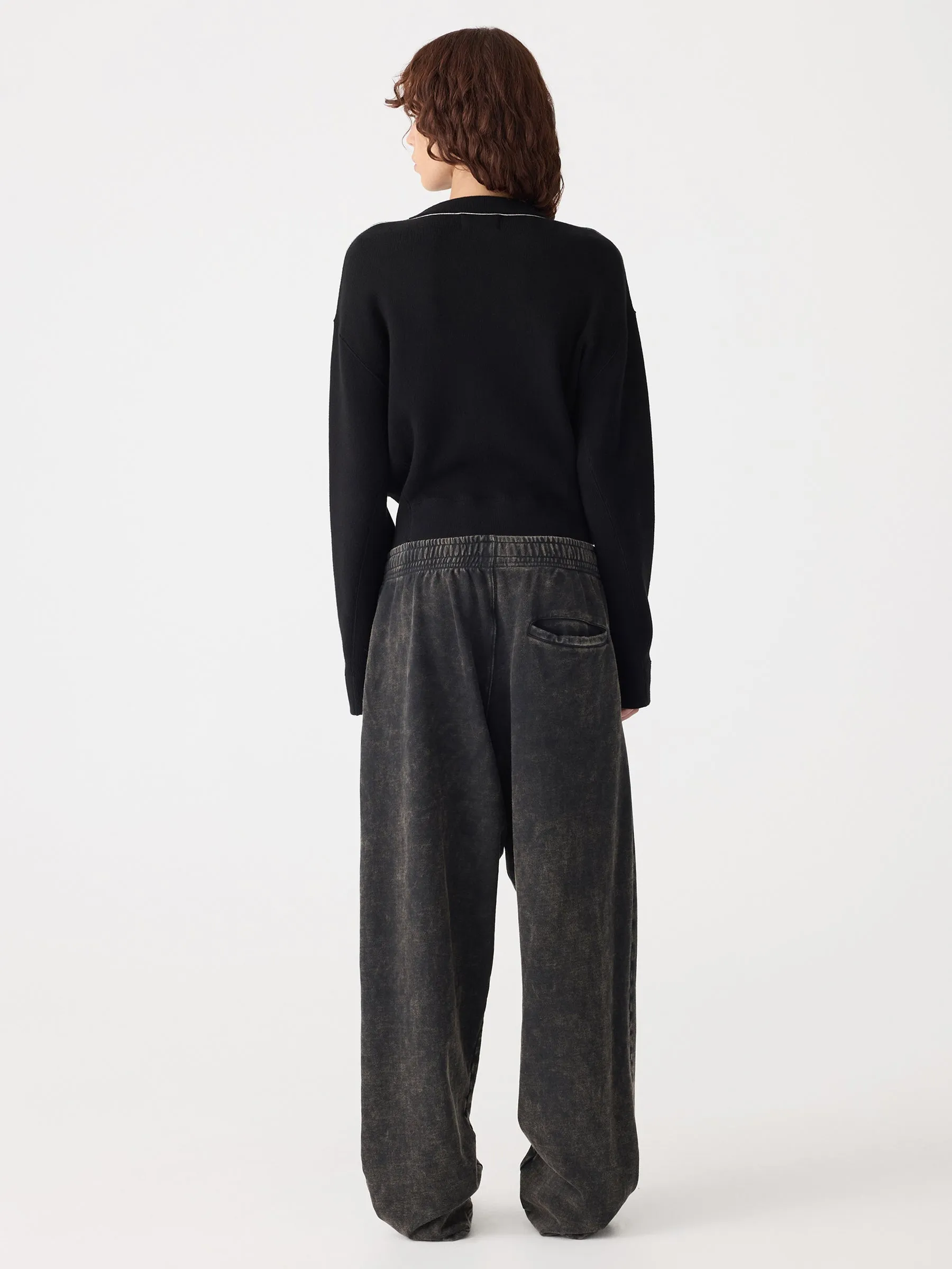 Cropped Knitted Zip Through sold by Bassike product image thumbnail 5