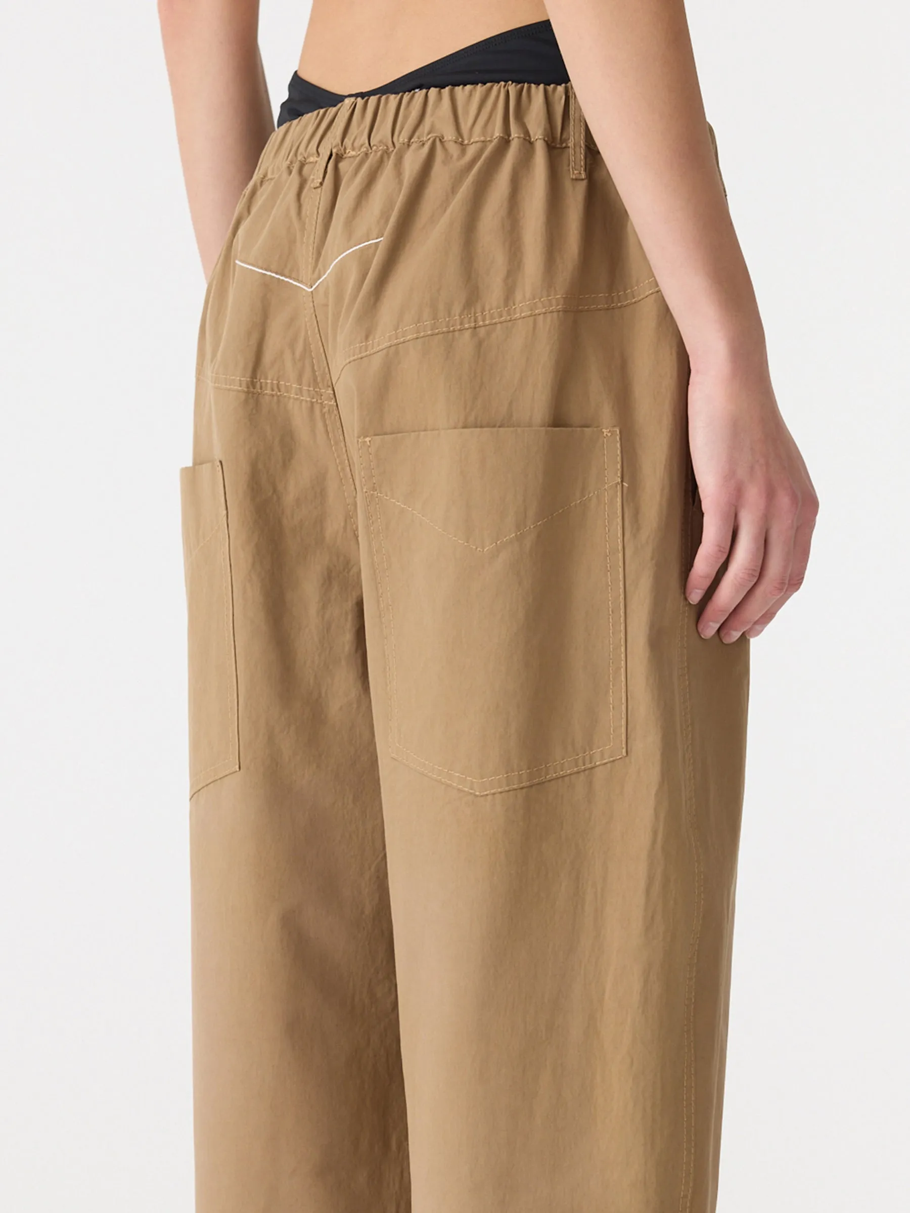 Crushed Cotton Summer Pant sold by Bassike product image thumbnail 5