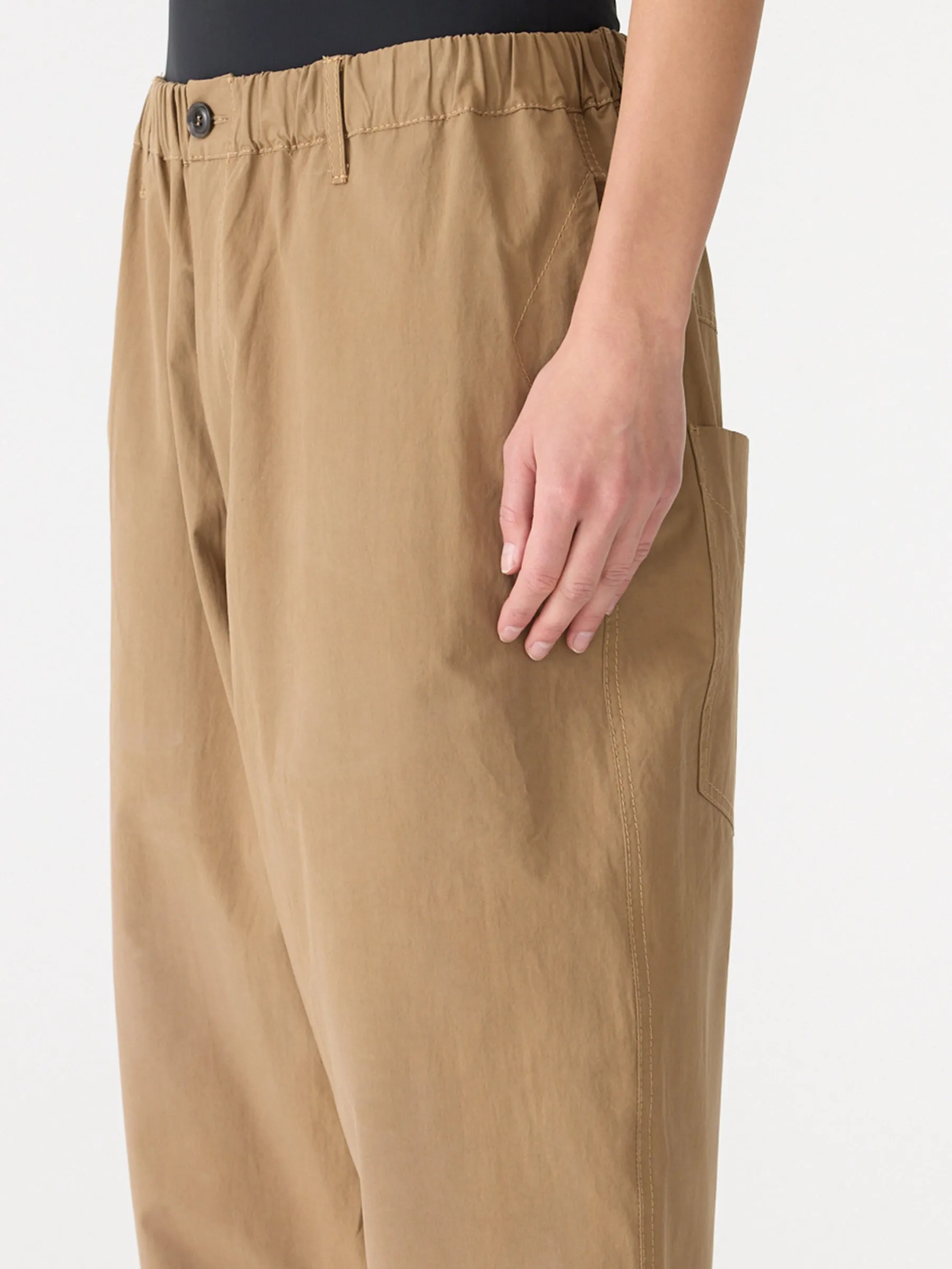 Crushed Cotton Summer Pant sold by Bassike product image thumbnail 3
