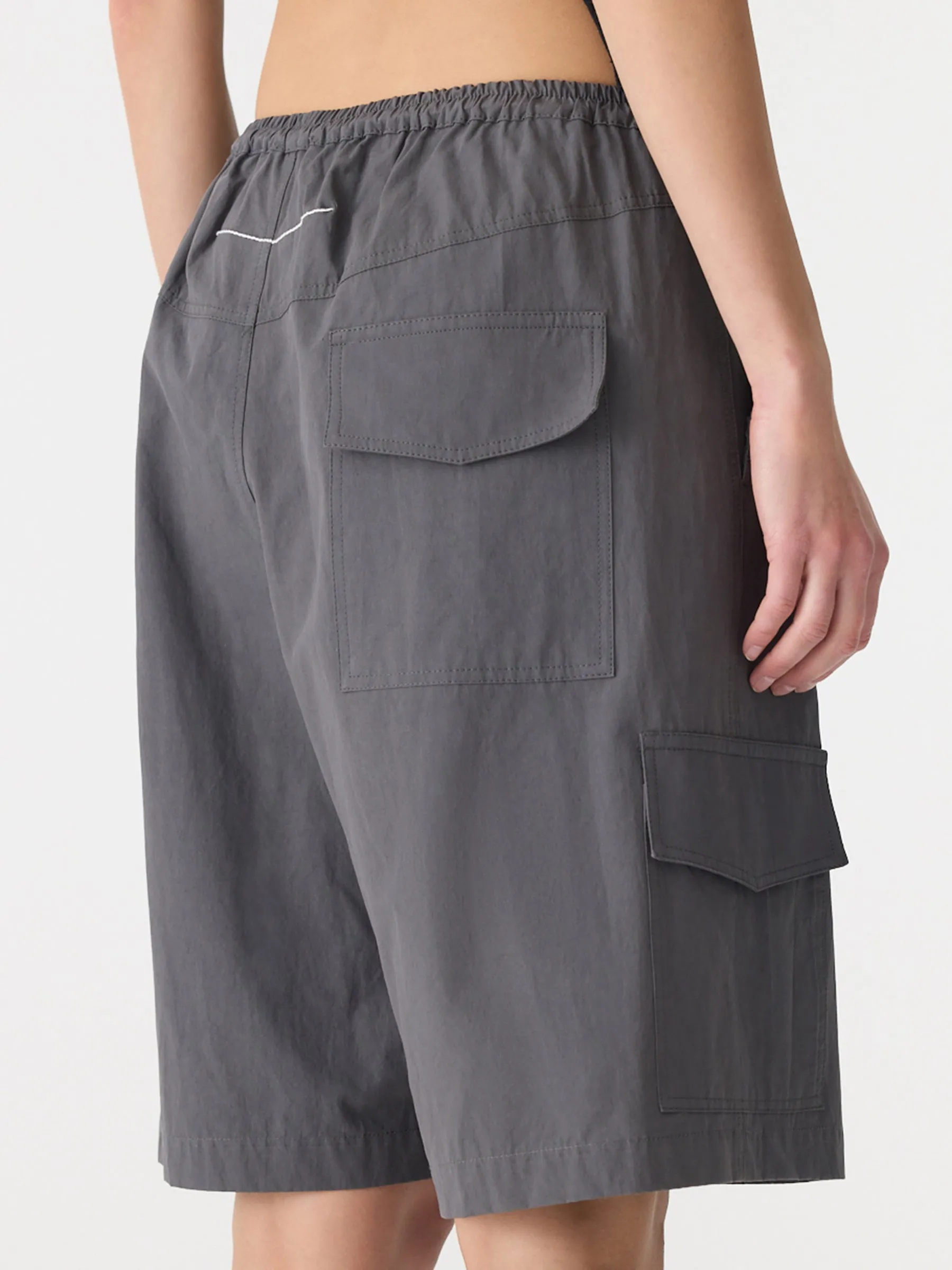 Crushed Cotton Cargo Short sold by Bassike product image thumbnail 4