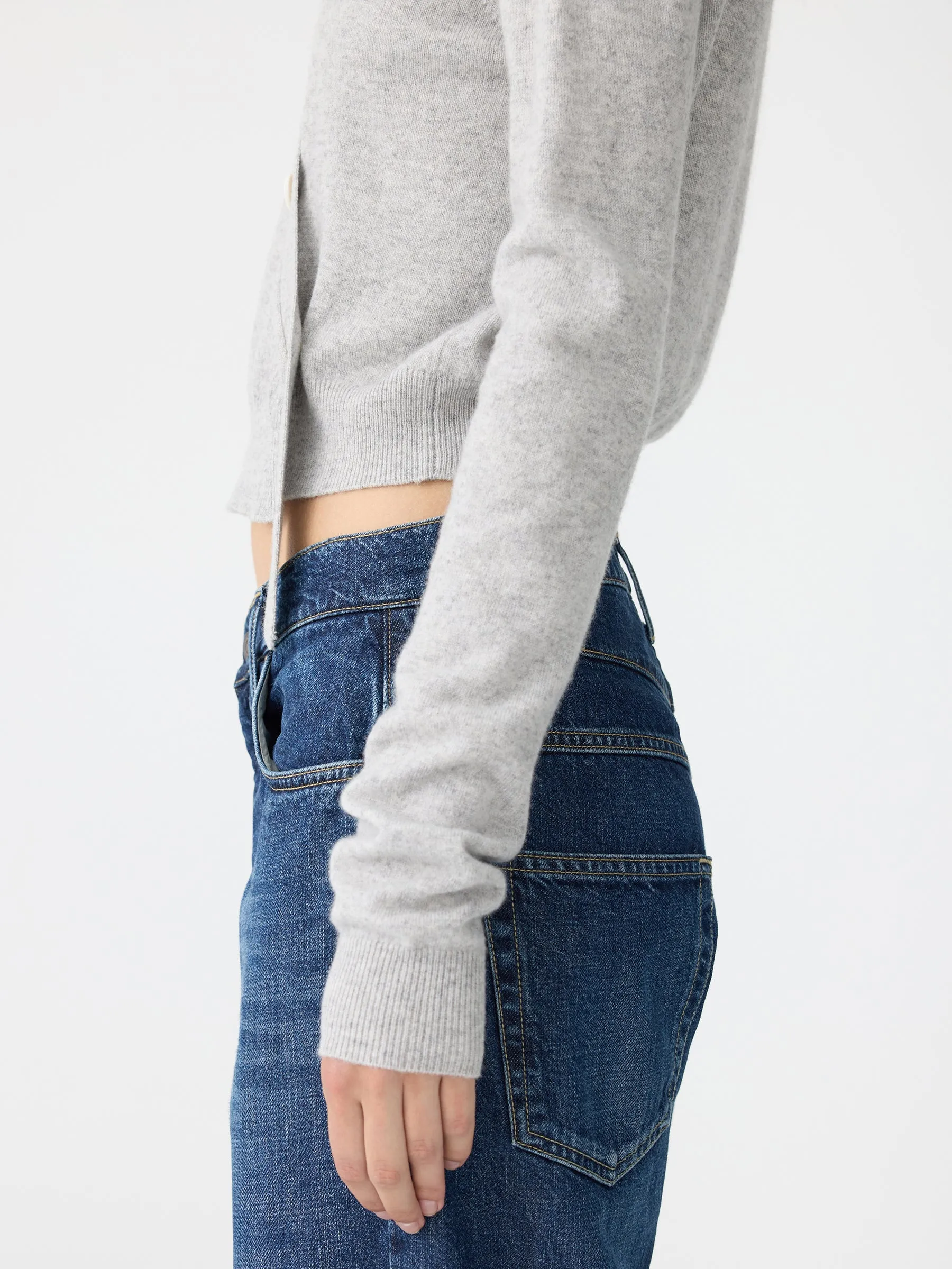 Crossover Cashmere Cardigan II sold by Bassike product image thumbnail 4