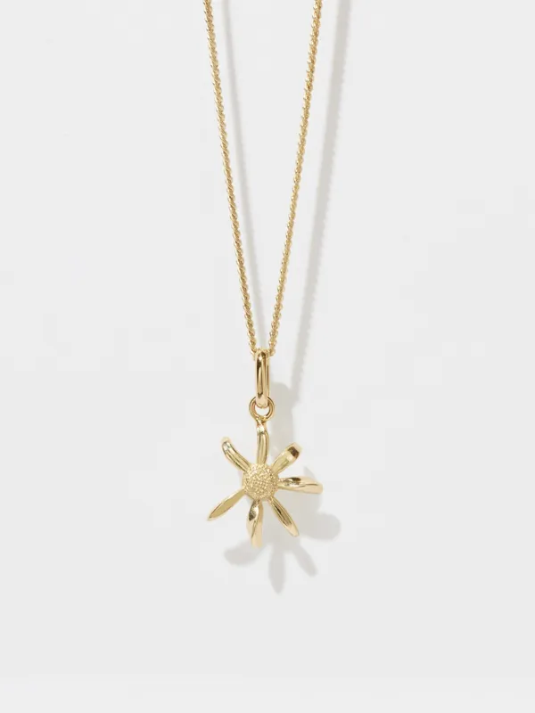 meadowlark daisy charm necklace sold by Bassike