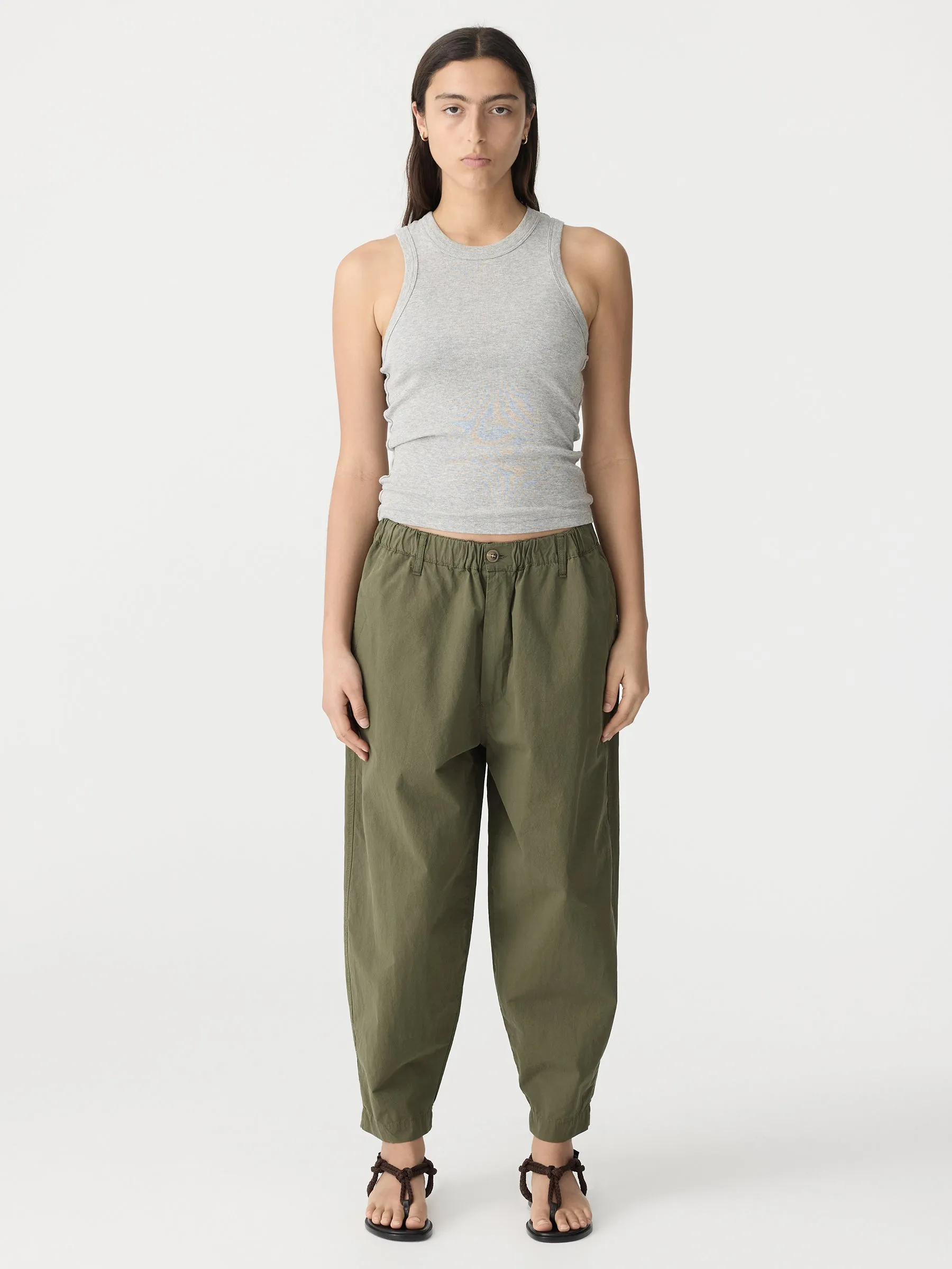 Crushed Cotton Summer Pant sold by Bassike