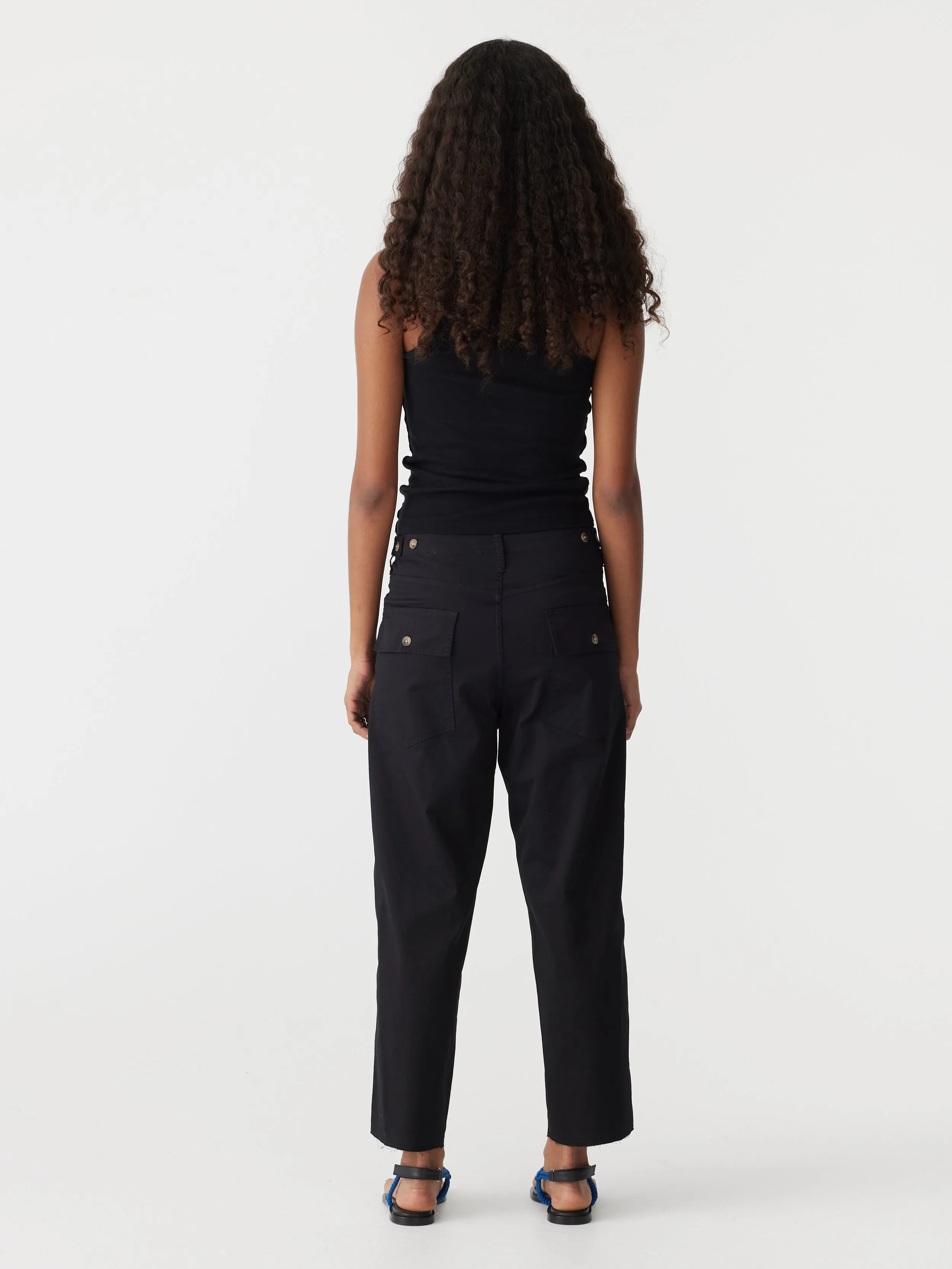Stretch Cotton Relaxed Pant sold by Bassike product image thumbnail 5