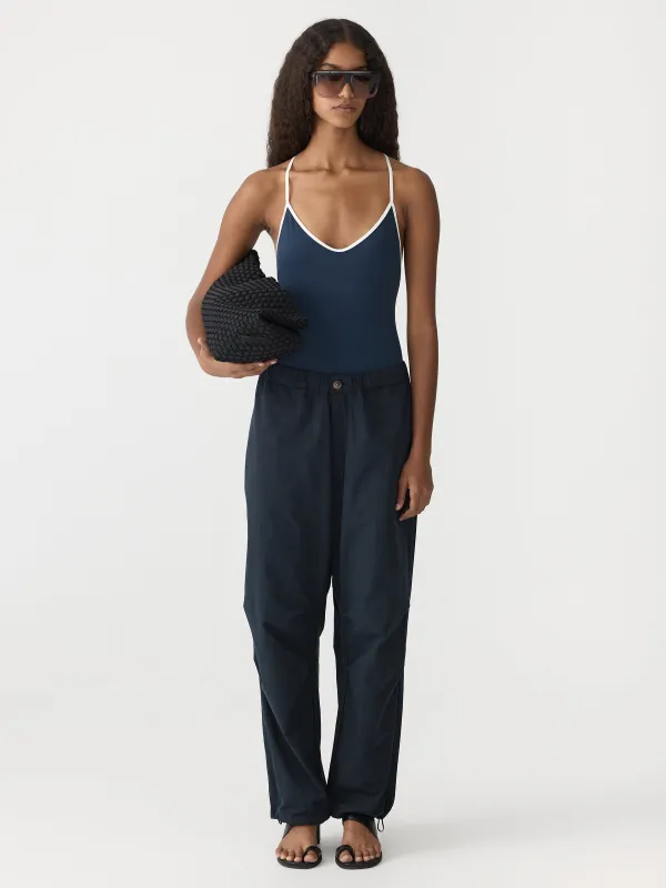 Crushed Cotton Parachute Pant sold by Bassike