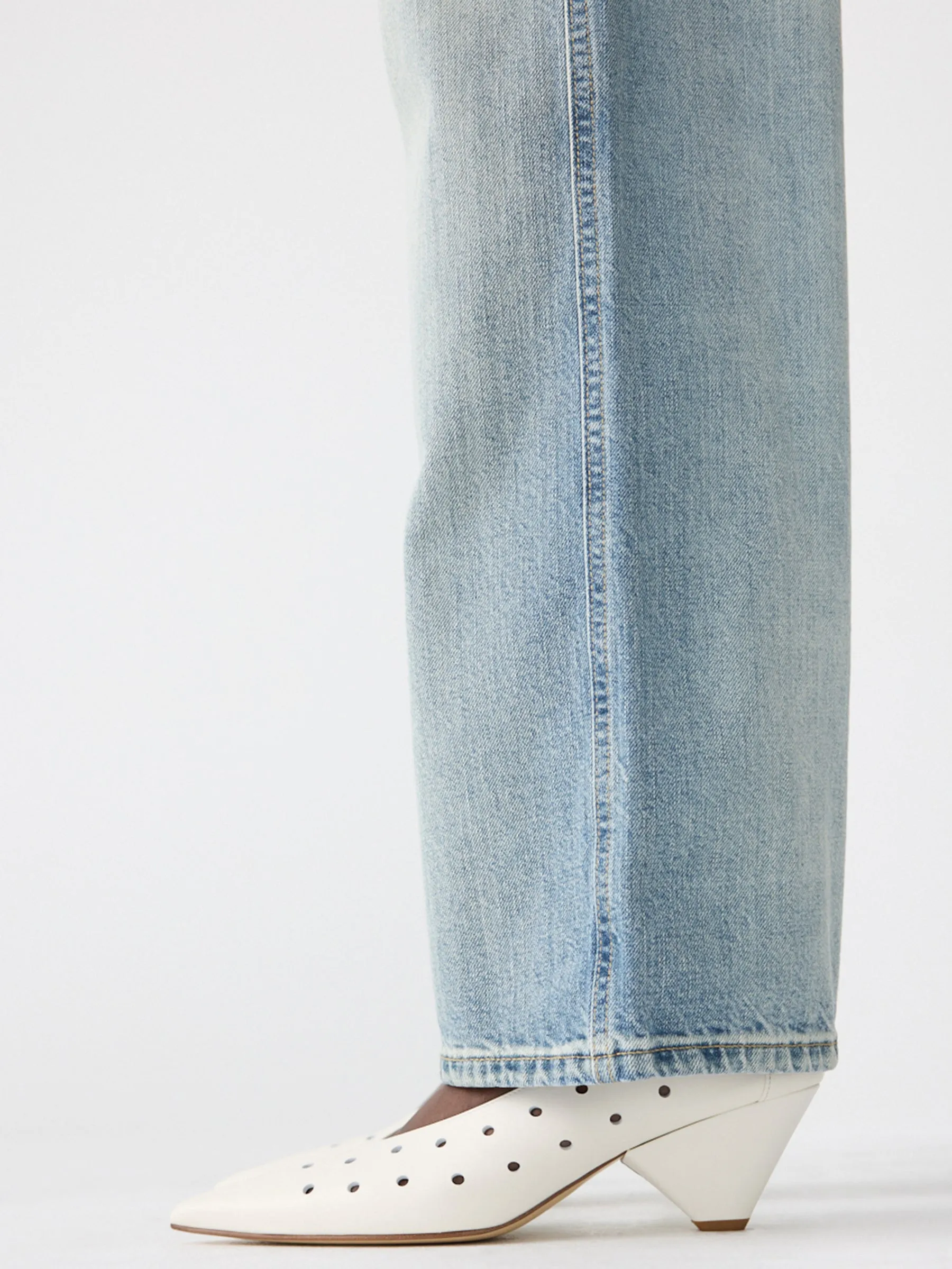 Perforated Point Toe Pump sold by Bassike product image thumbnail 2