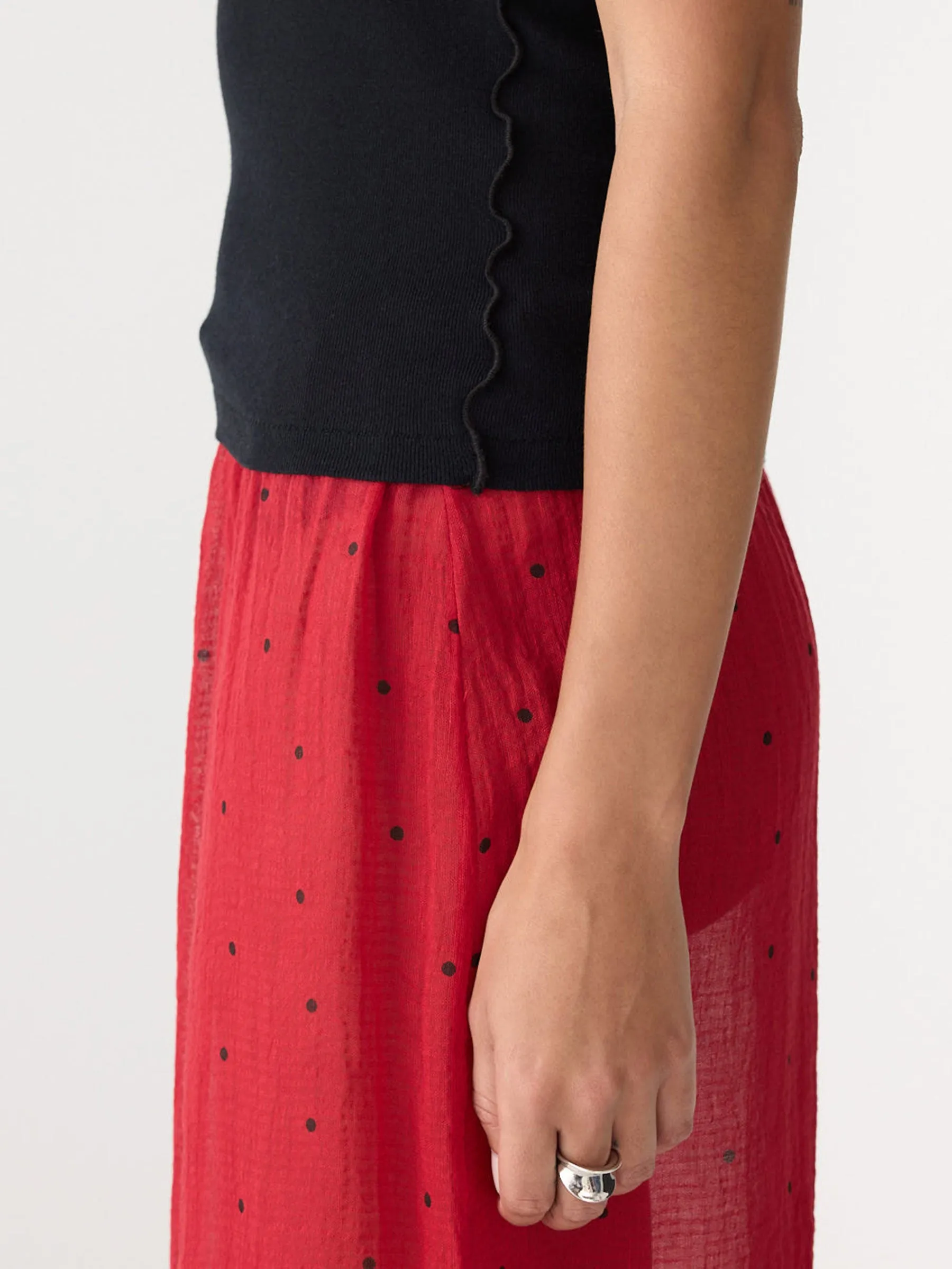 Racer Back Rib Tank sold by Bassike product image thumbnail 3