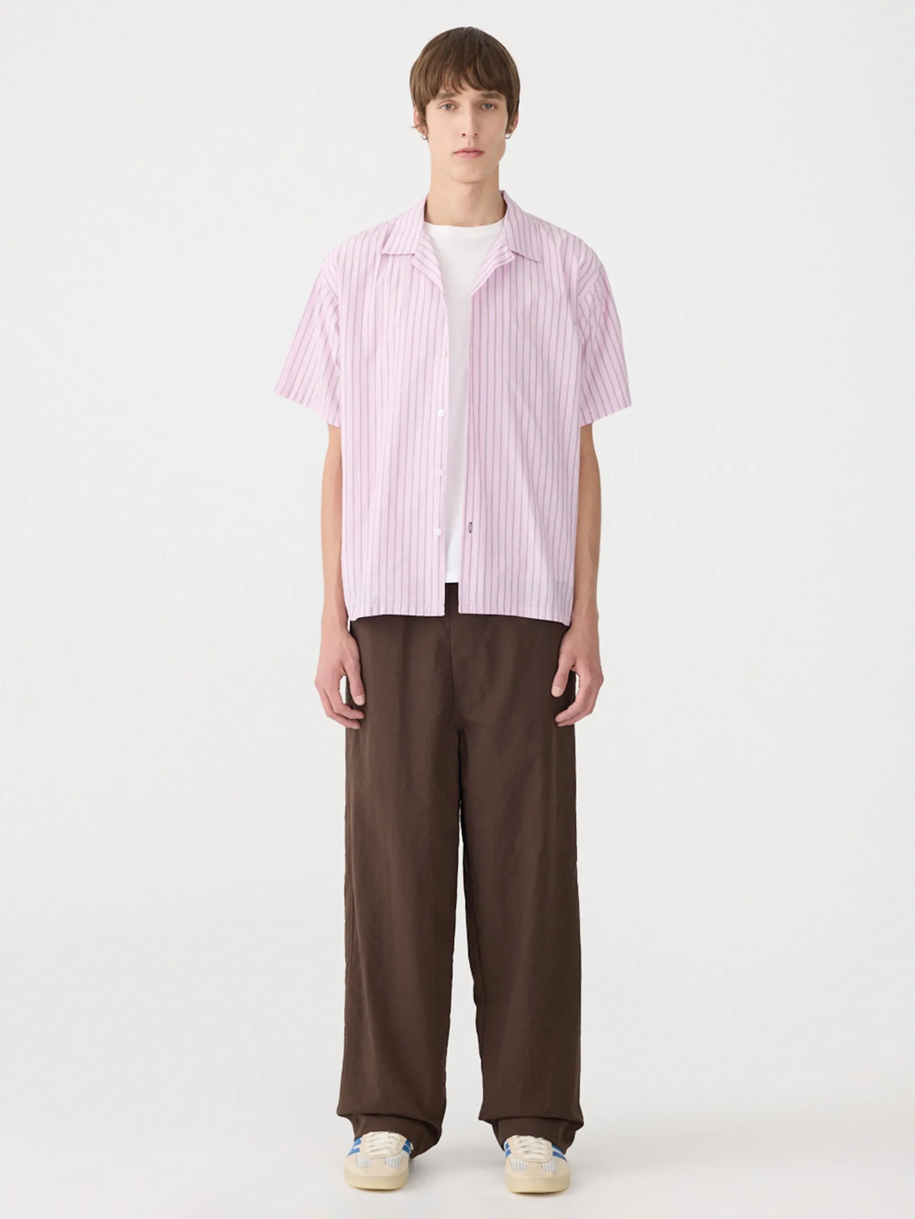 Stripe Vacation Shirt sold by Bassike