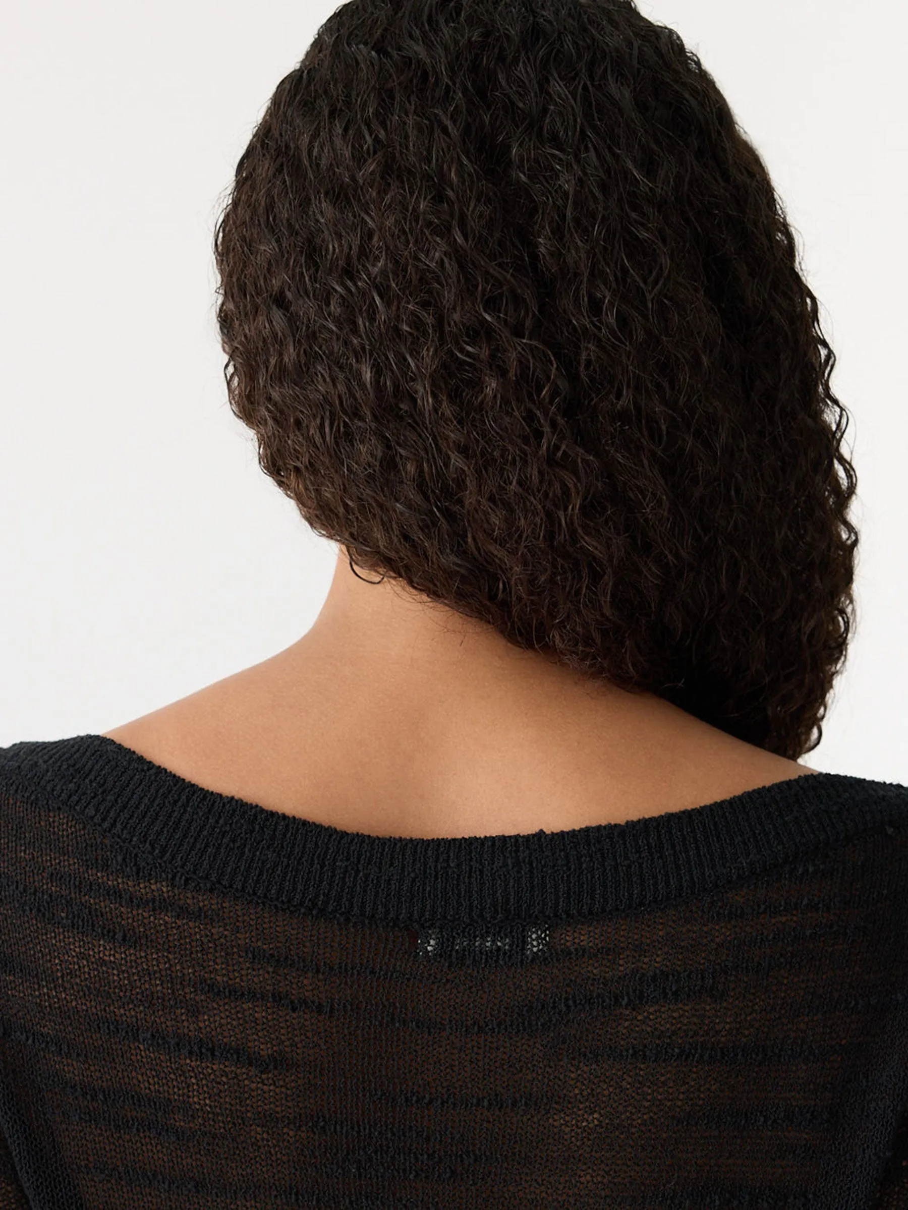 Textured Long Sleeve Top sold by Bassike product image thumbnail 4