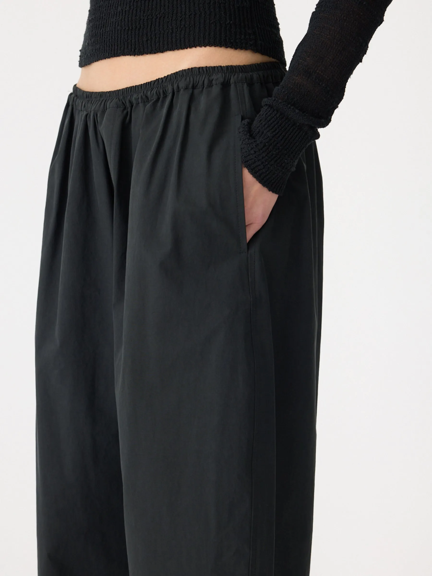 Cotton Crop Gathered Pant sold by Bassike product image thumbnail 3