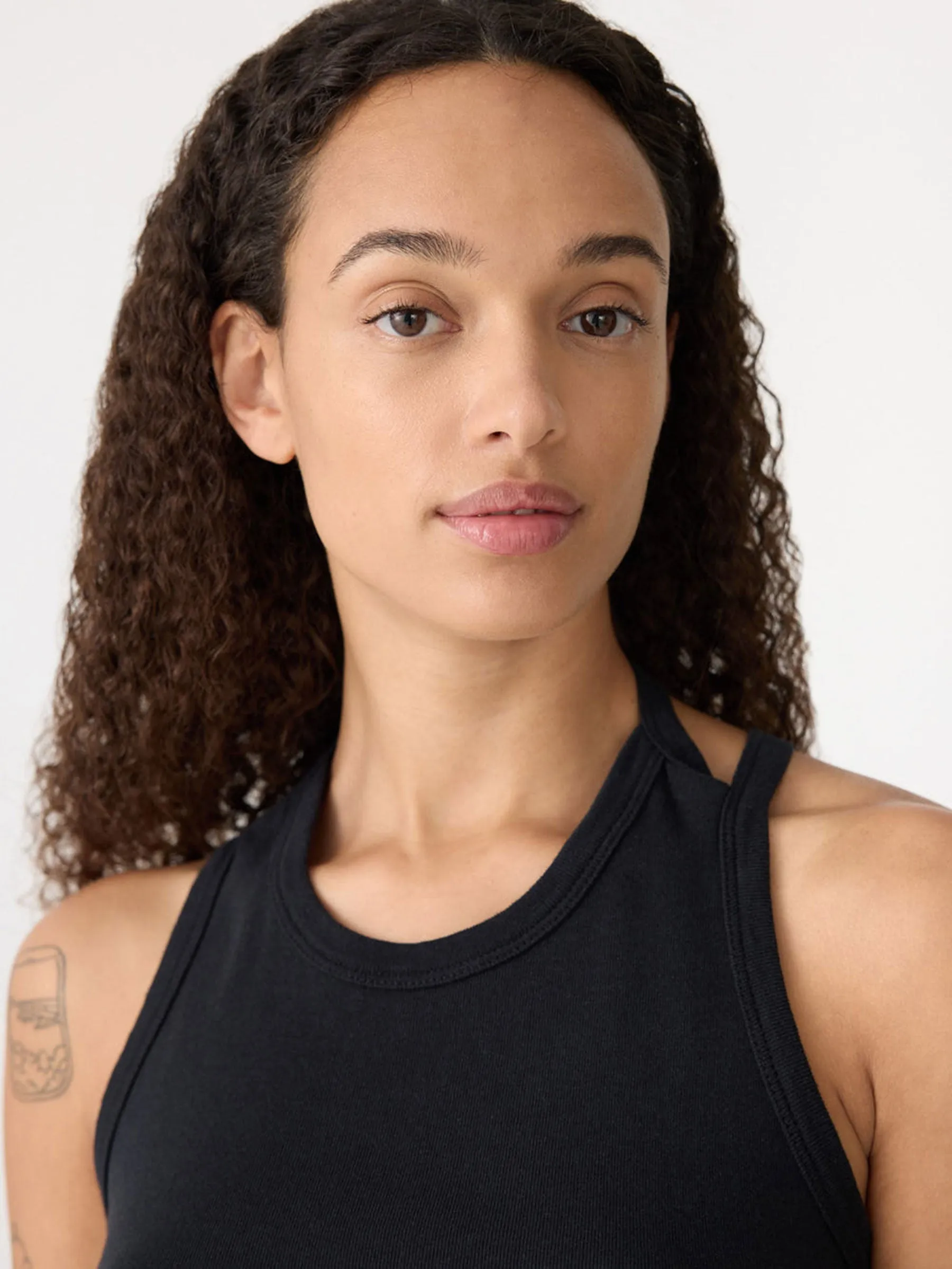 Cross Back Tie Backless Tank sold by Bassike product image thumbnail 3