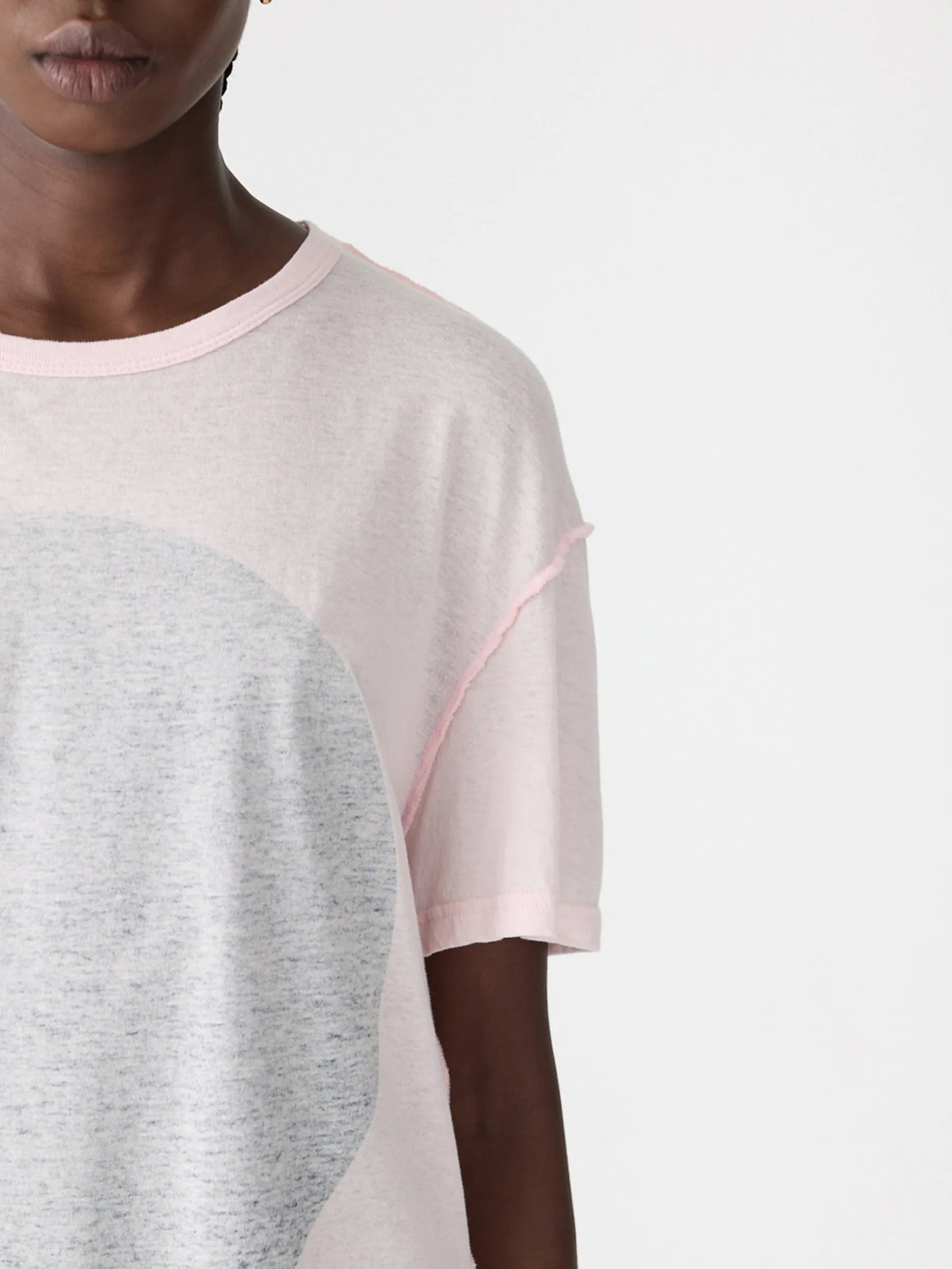 Reversed Boyfriend Dot T-Shirt sold by Bassike product image thumbnail 3