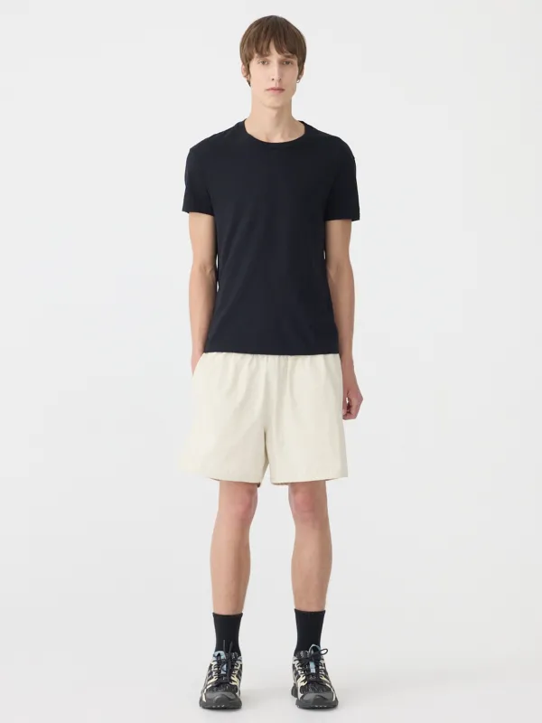 Tape Detail Pull On Short sold by Bassike