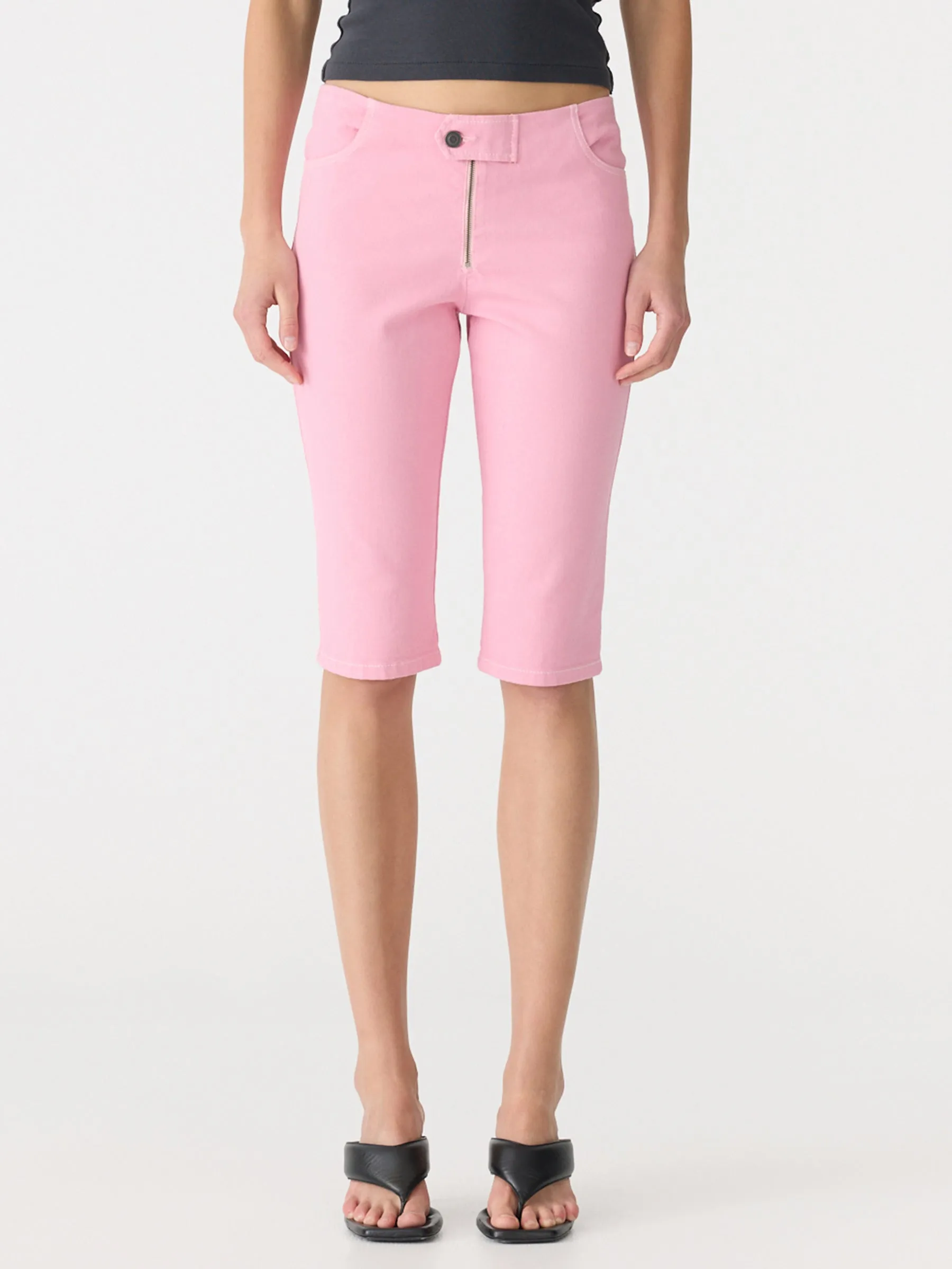 Cotton Twill Capri Pant sold by Bassike product image thumbnail 2