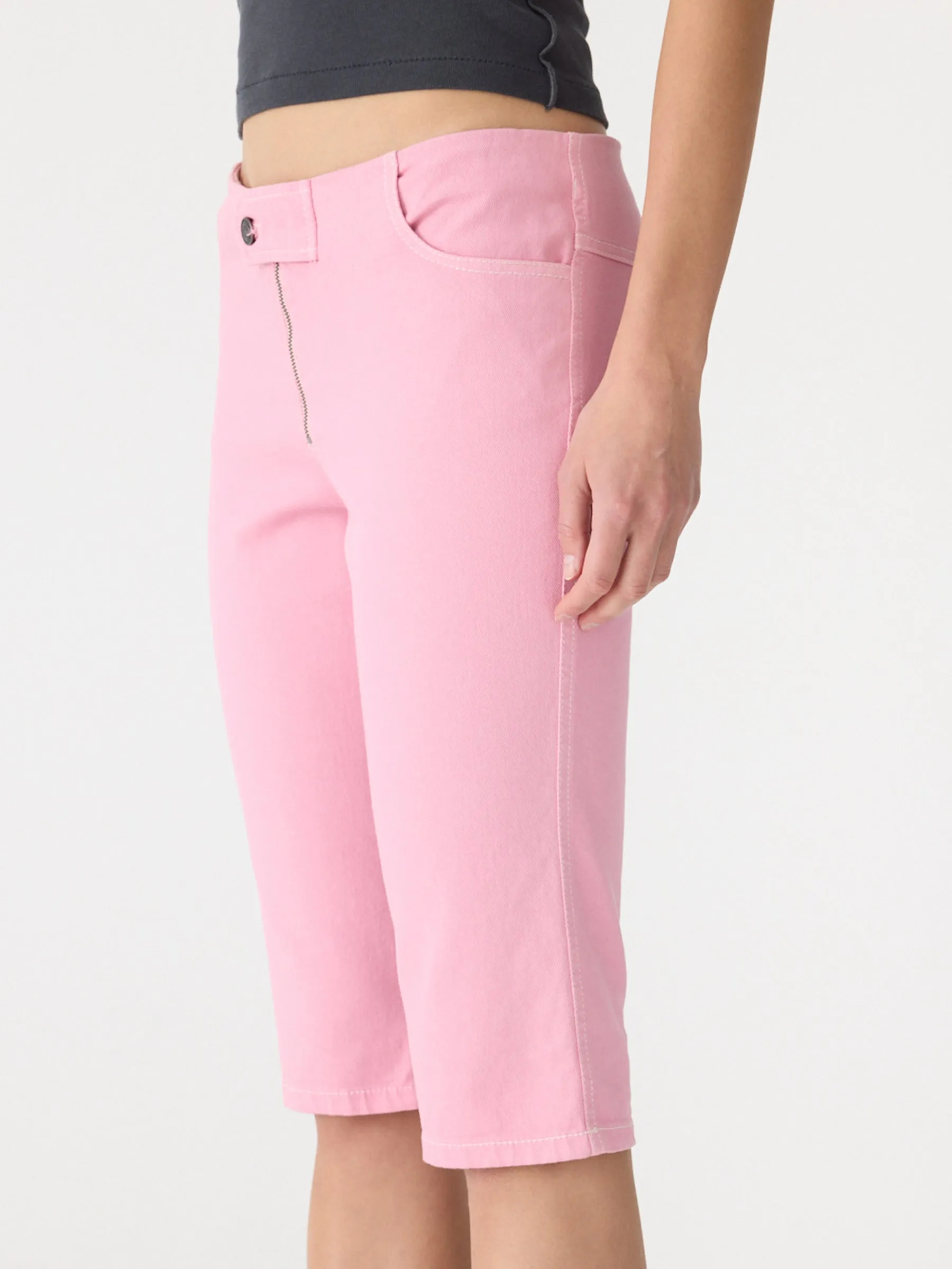Cotton Twill Capri Pant sold by Bassike product image thumbnail 3