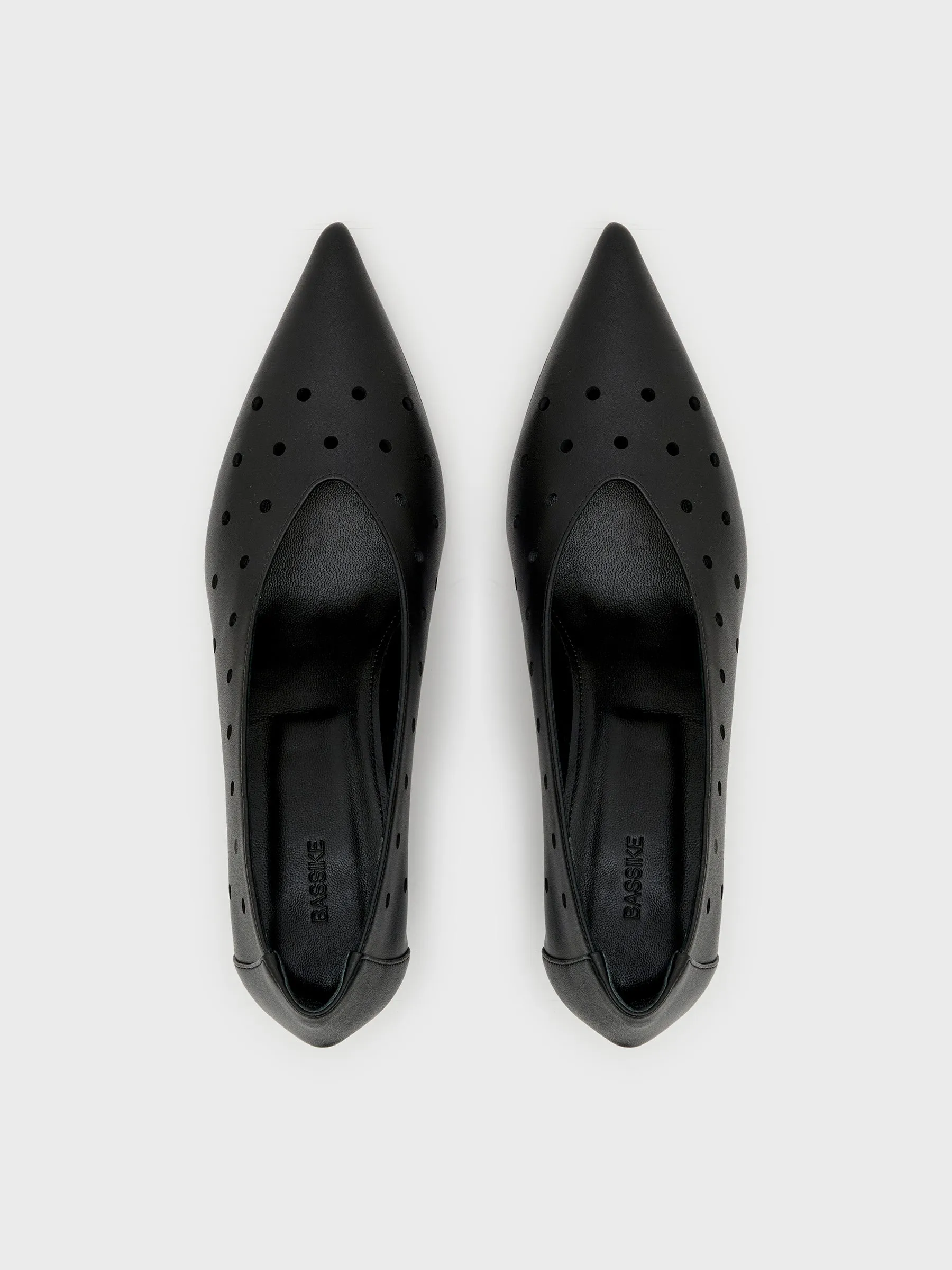 Perforated Point Toe Pump sold by Bassike product image thumbnail 5