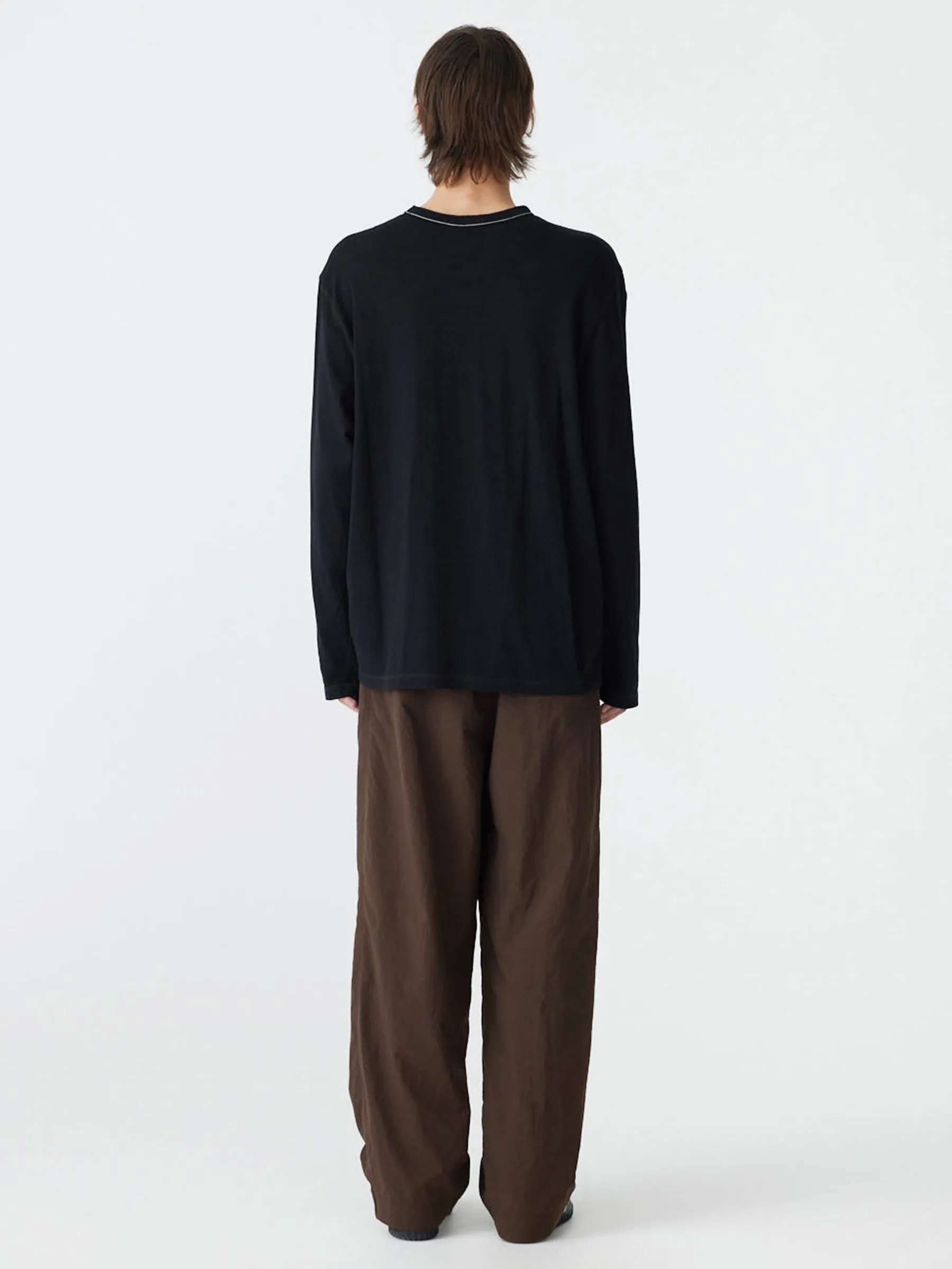 Regular Heritage Long Sleeve T-Shirt sold by Bassike product image thumbnail 5