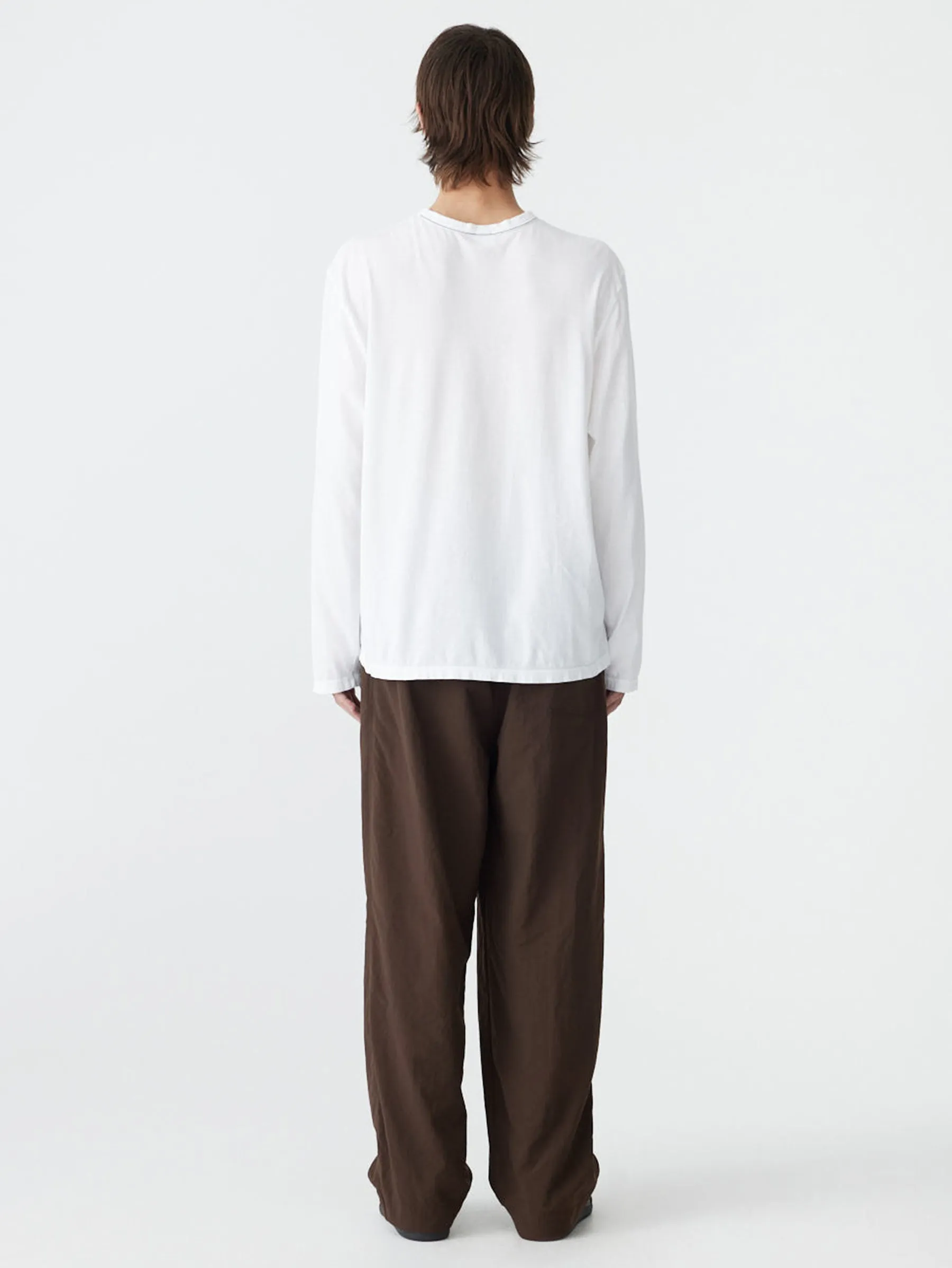 Regular Heritage Long Sleeve T-Shirt sold by Bassike product image thumbnail 4