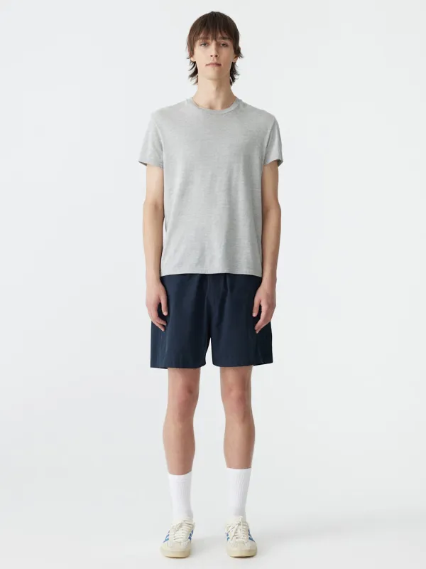 Crushed Cotton Pull On Short sold by Bassike