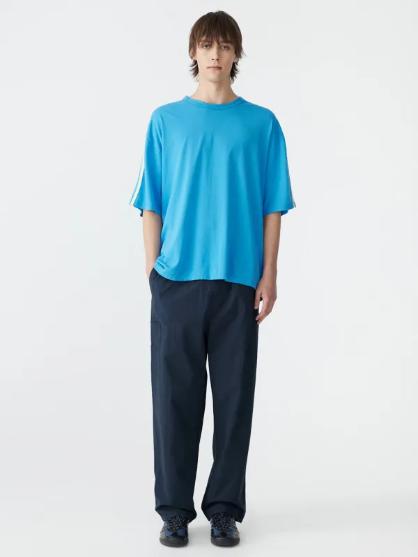 Stripe Detail Boxy T-Shirt sold by Bassike