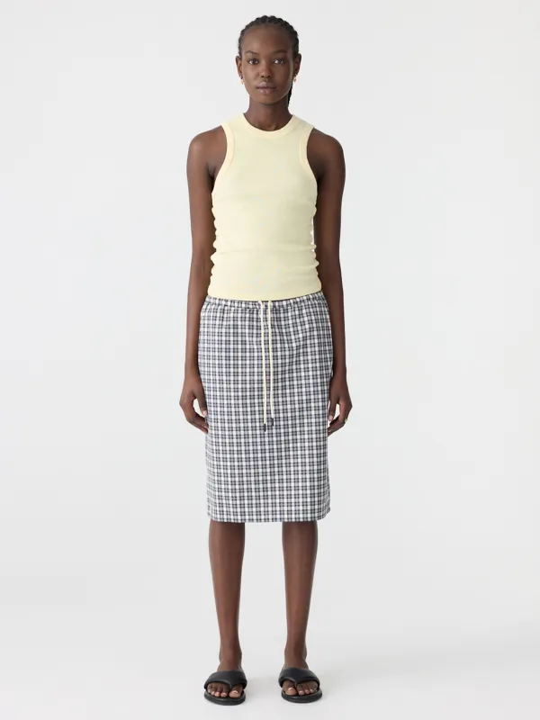 Seam Detail Tank sold by Bassike