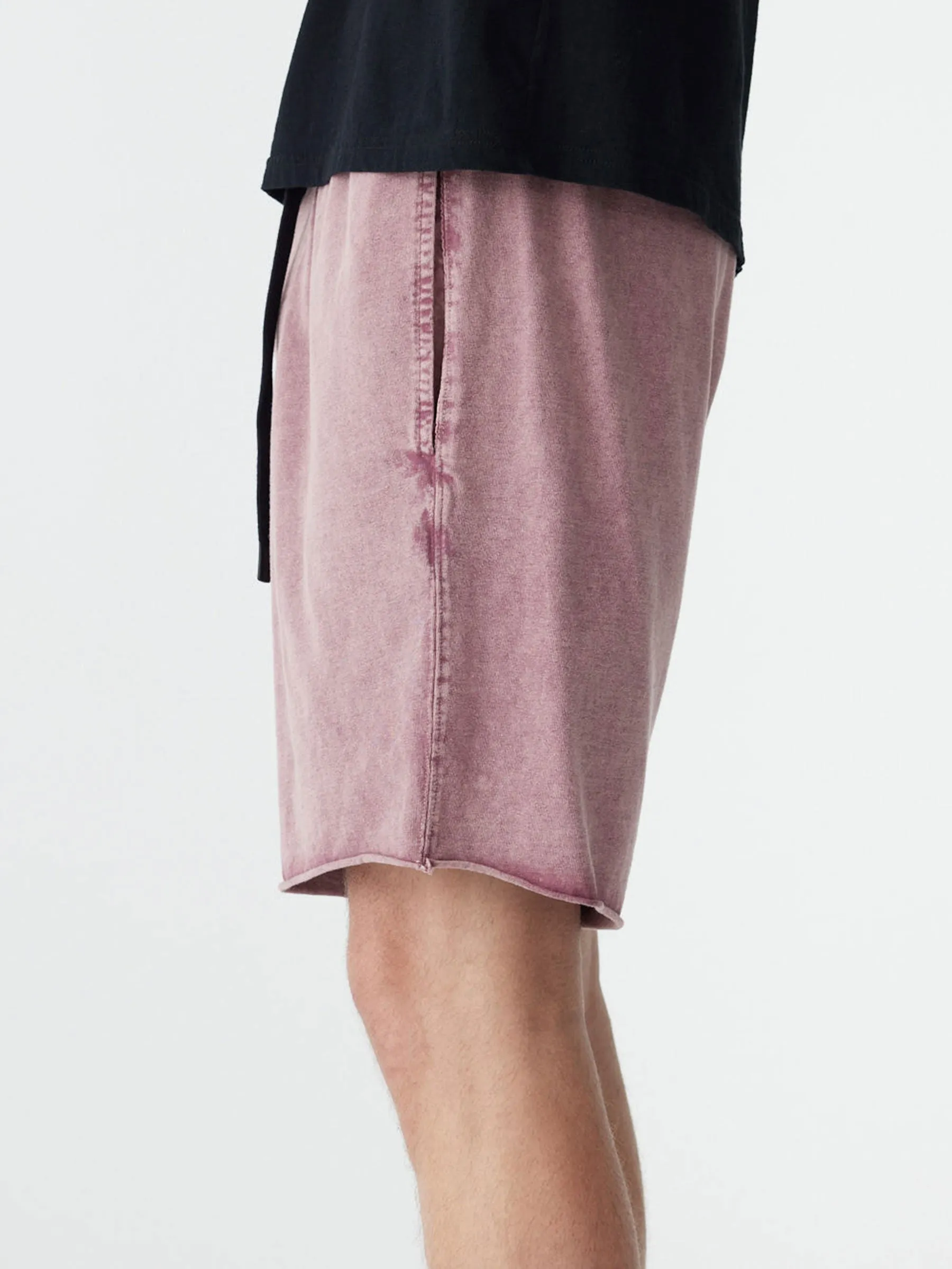 Acid Dye Raw Double Jersey Short sold by Bassike product image thumbnail 4