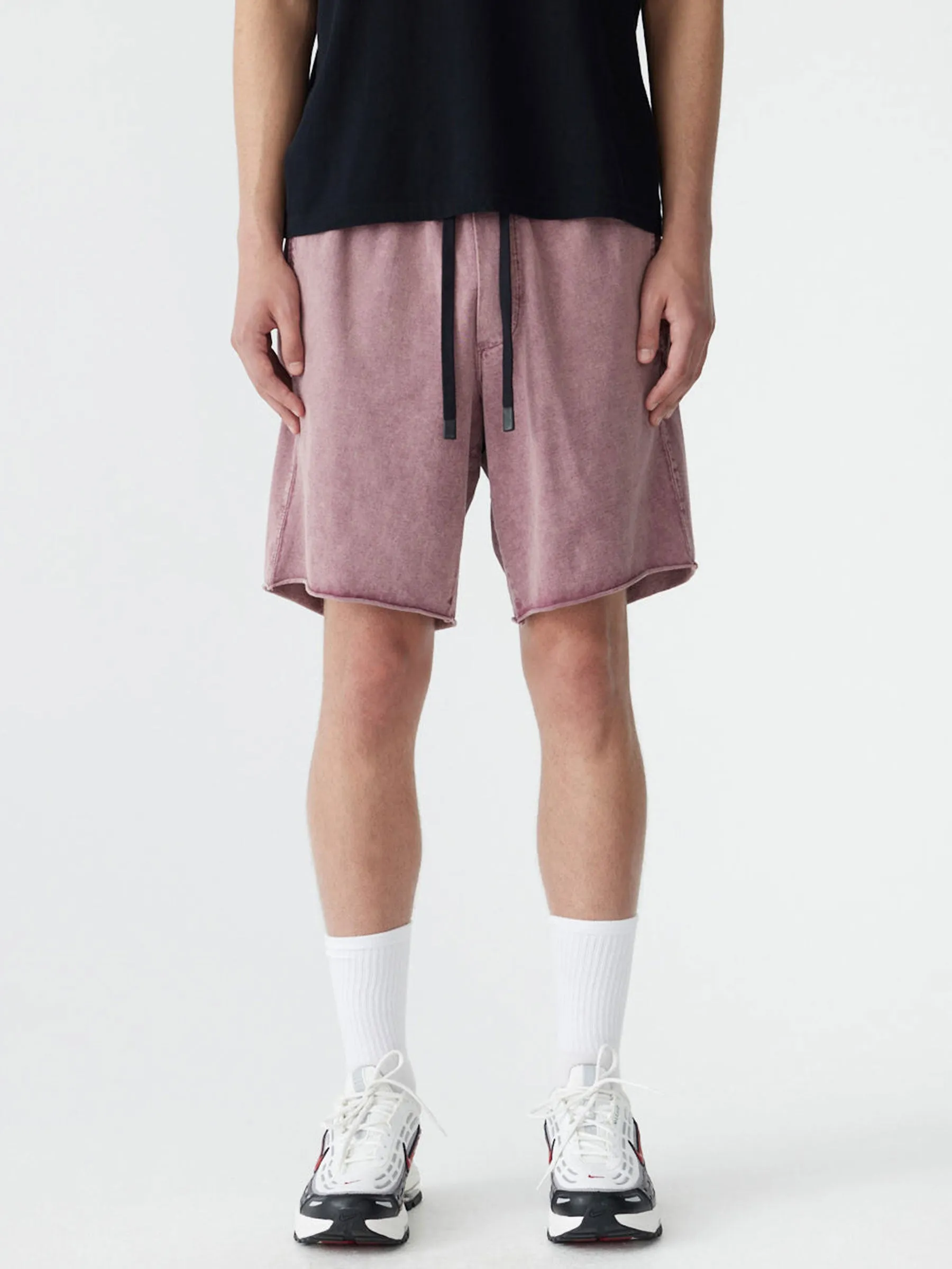 Acid Dye Raw Double Jersey Short sold by Bassike product image thumbnail 2