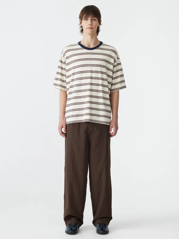 Stripe Boxy T-Shirt sold by Bassike