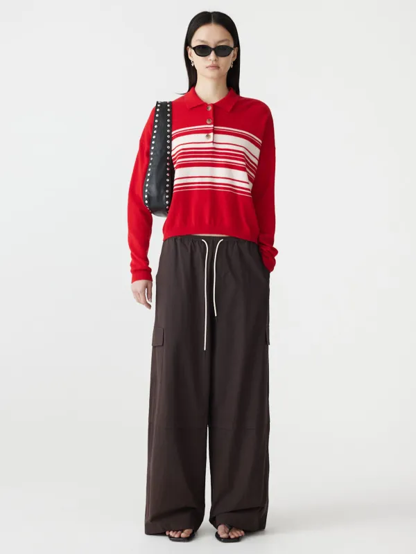 Crushed Cotton Layered Pant sold by Bassike