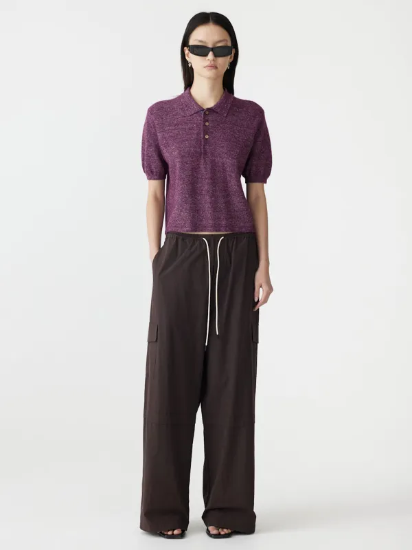 Cashmere Linen Polo sold by Bassike